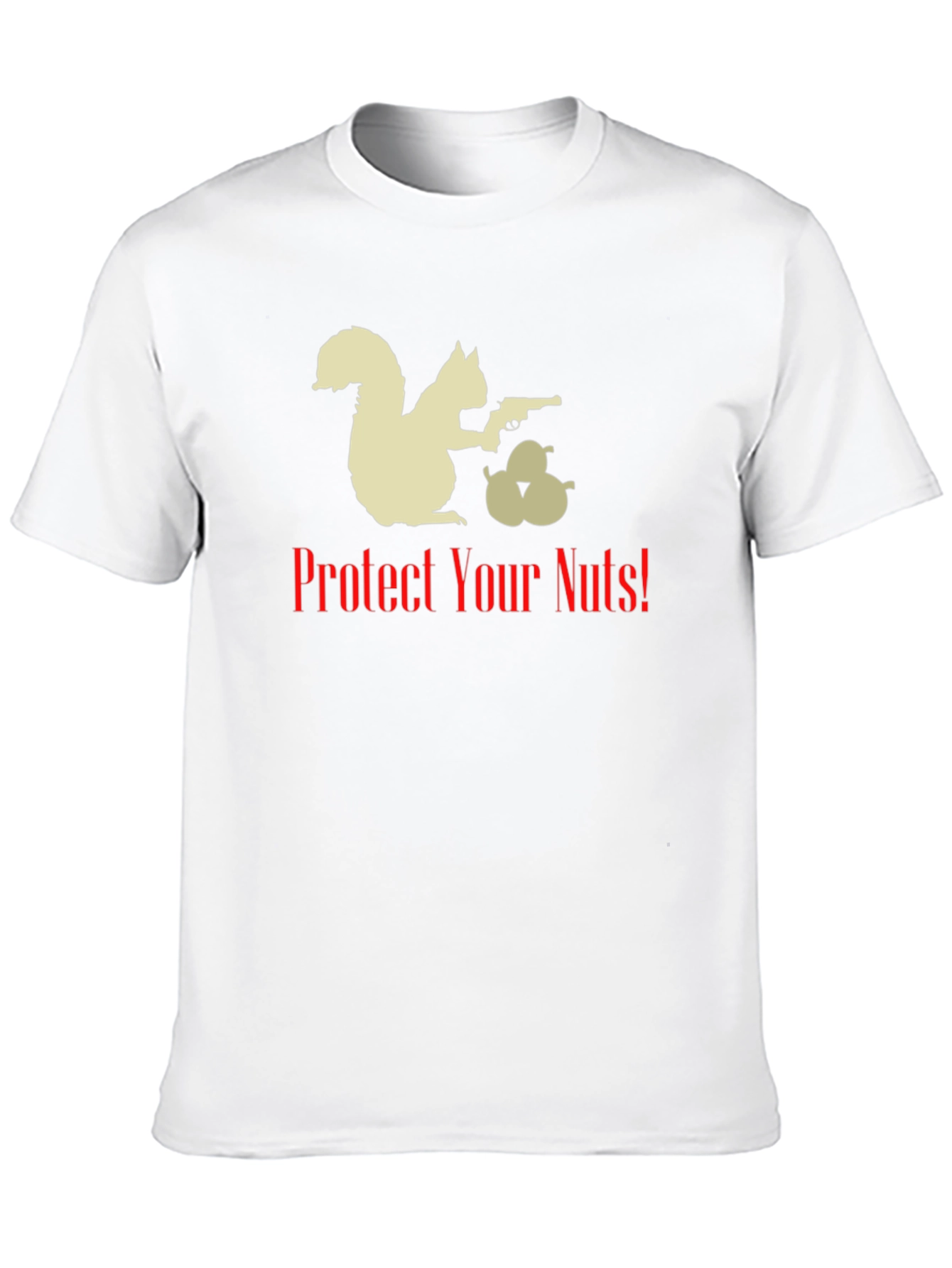 Protect Your Nuts Funny Squirrel T-Shirt