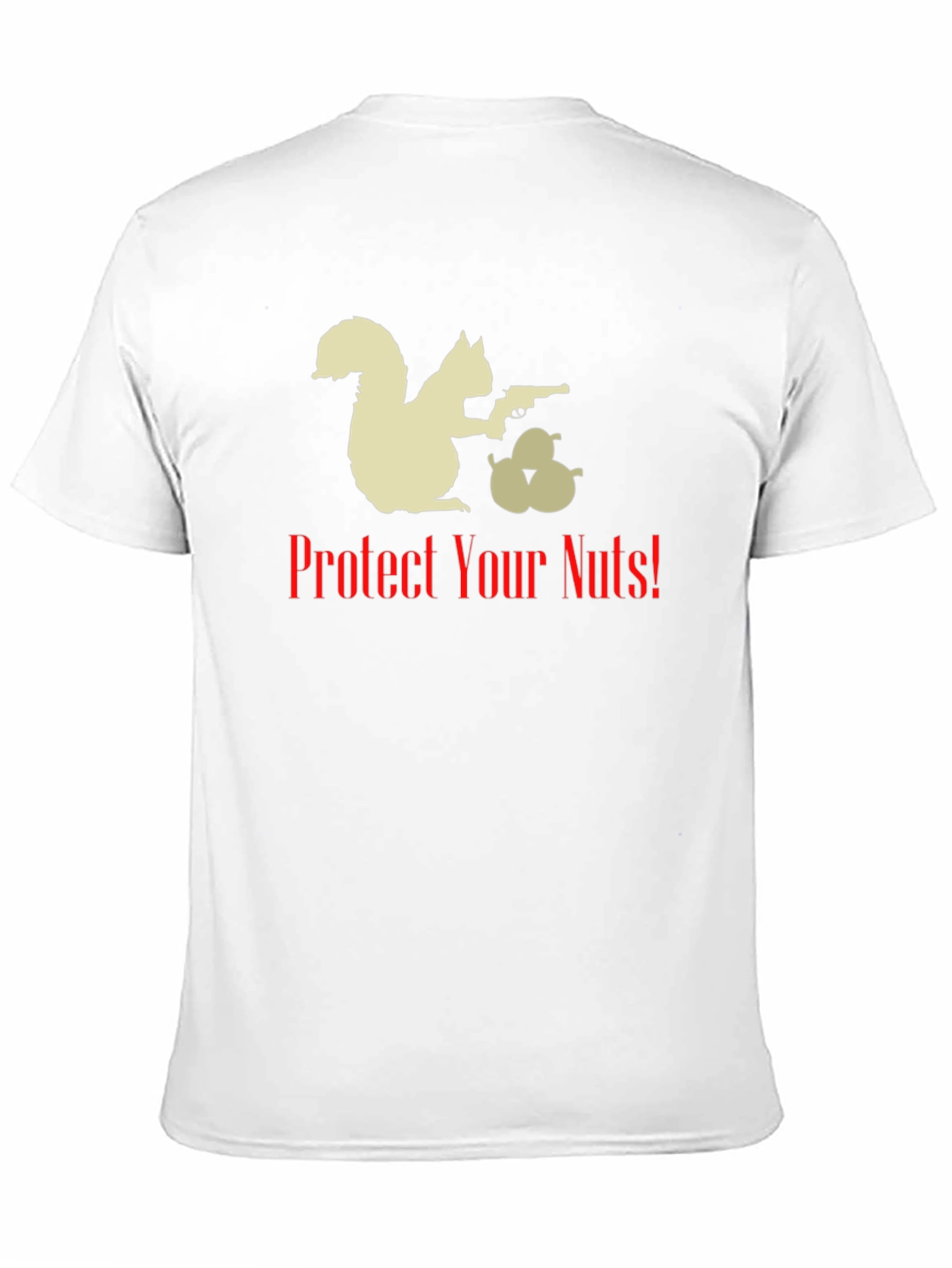 Protect Your Nuts Funny Squirrel T-Shirt