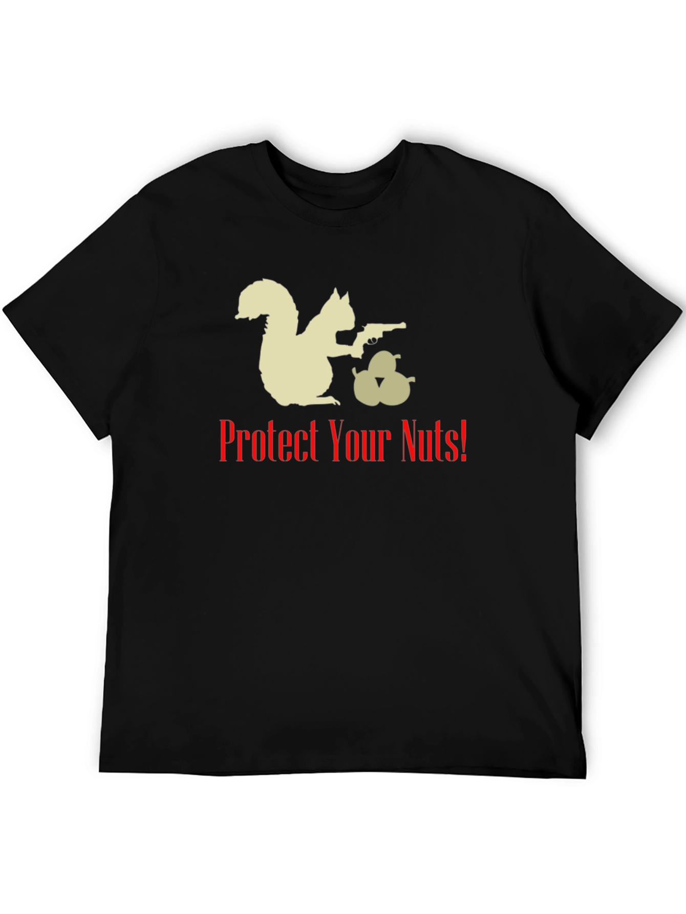 Protect Your Nuts Funny Squirrel T-Shirt