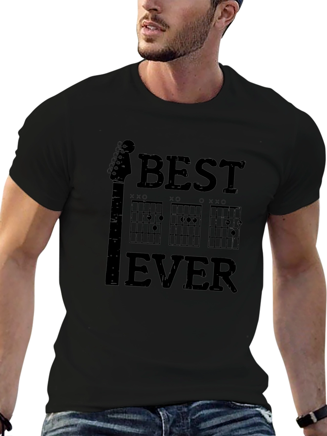 Best Ever Guitar Chords Graphic T-Shirt