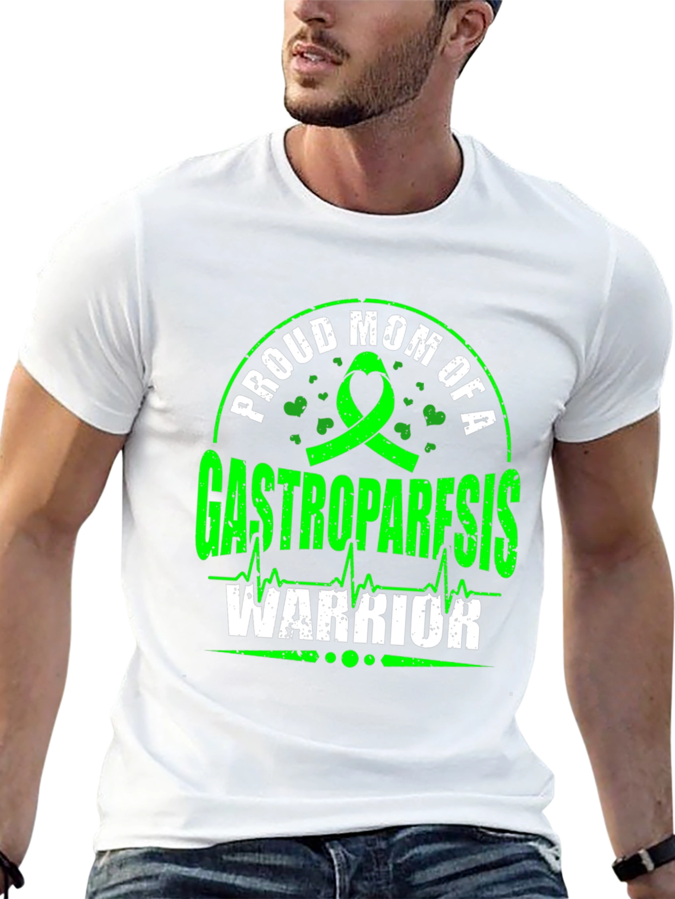 Gastroparesis Warrior Proud Mom T-Shirt