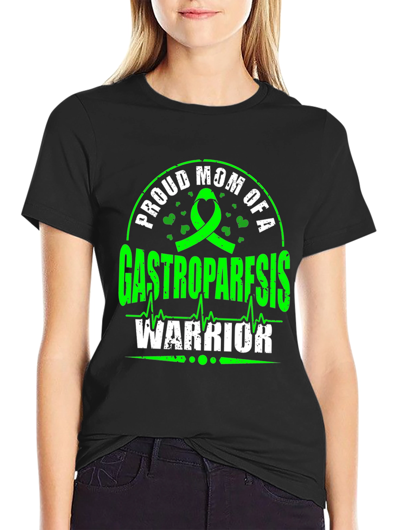 Gastroparesis Warrior Proud Mom T-Shirt