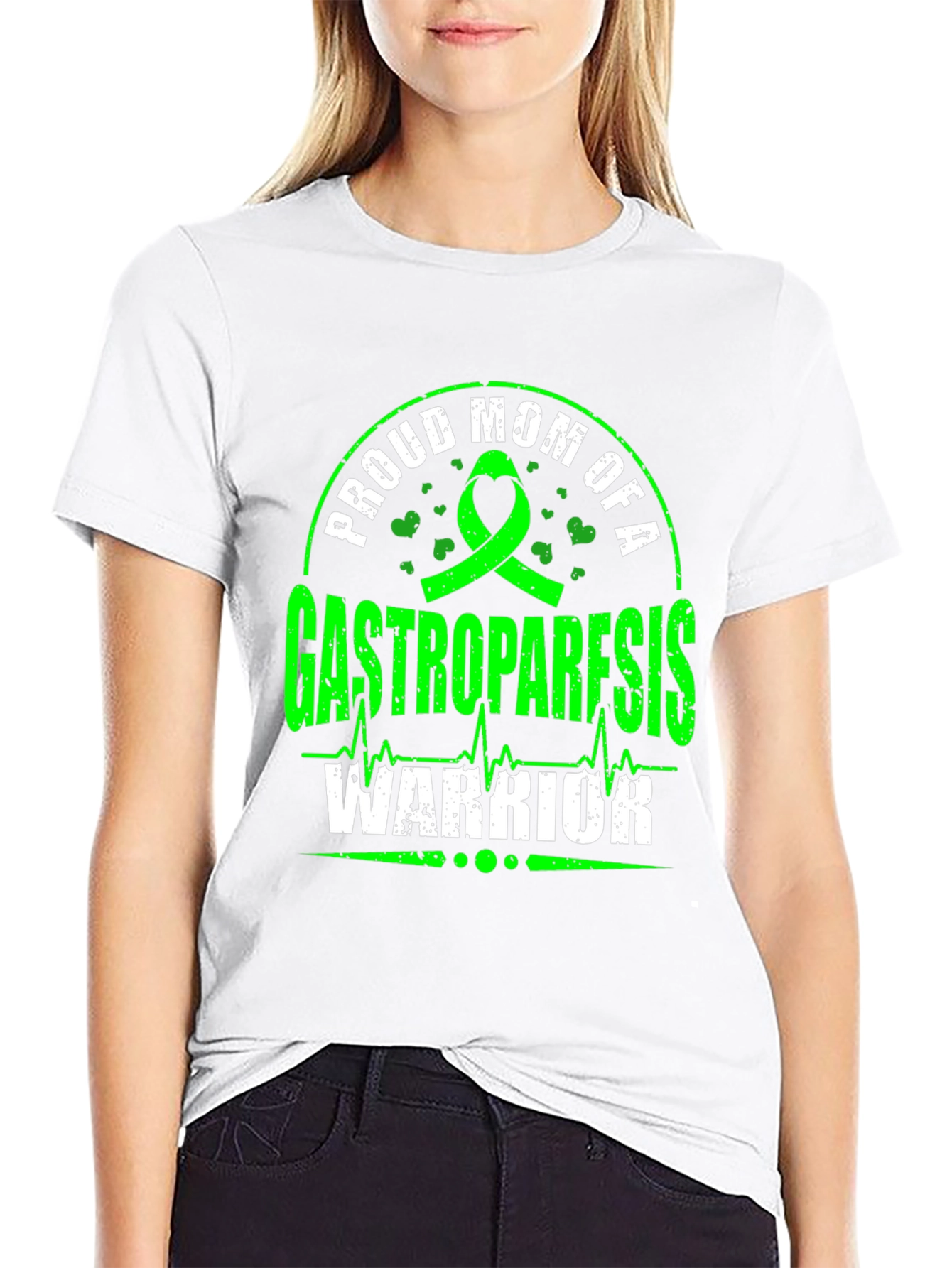 Gastroparesis Warrior Proud Mom T-Shirt