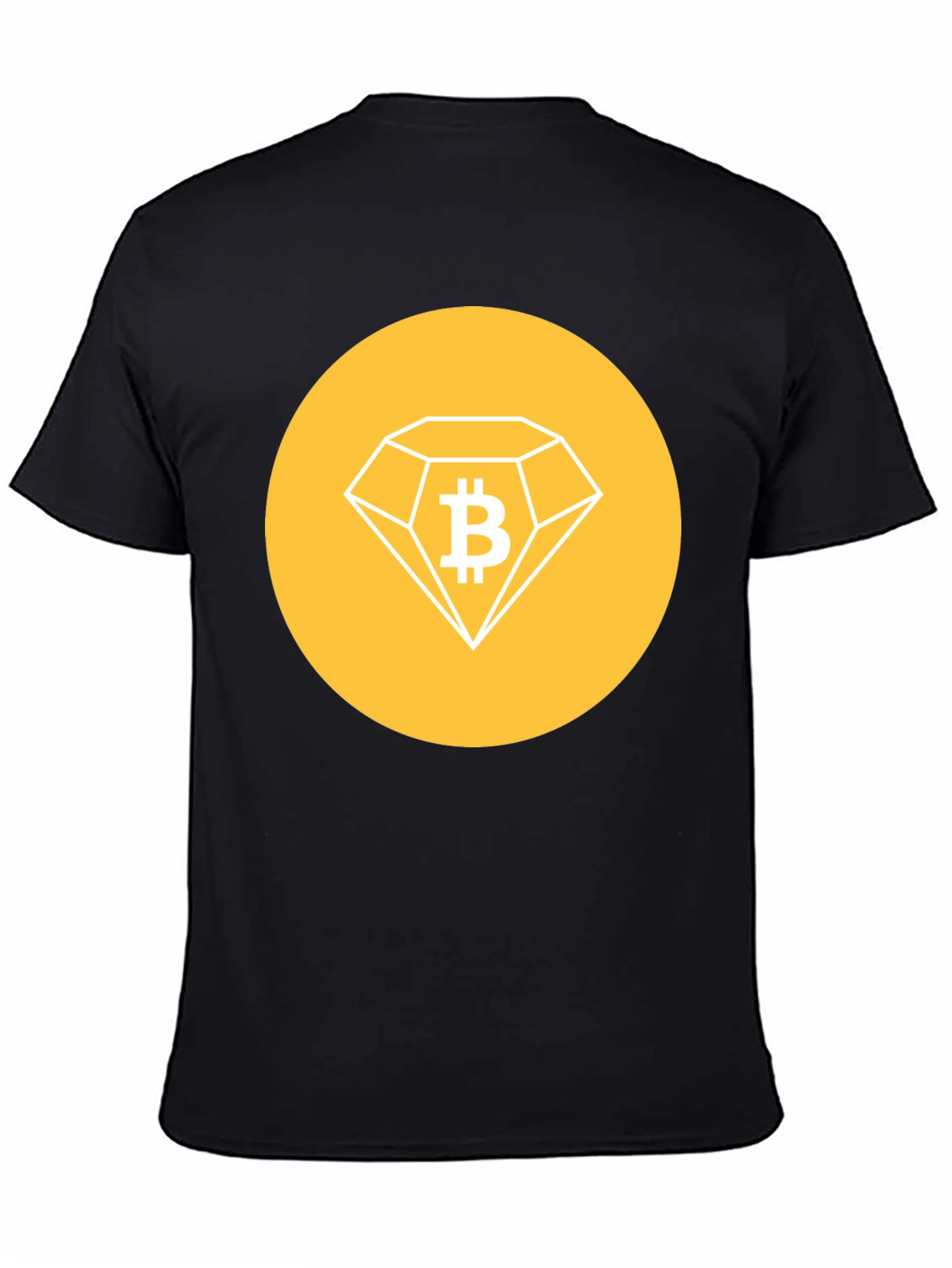 Bitcoin Diamond Black T-Shirt - Crypto Style