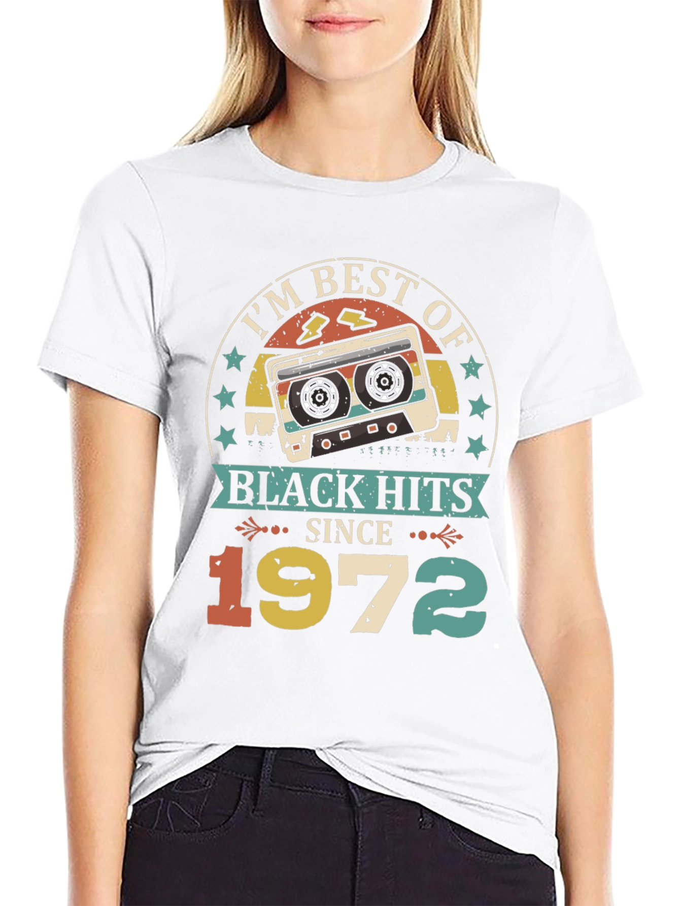 Retro Black Hits Since 1972 Graphic Tee