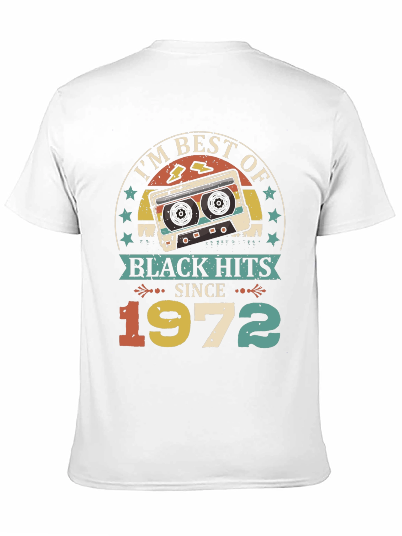Retro Black Hits Since 1972 Graphic Tee