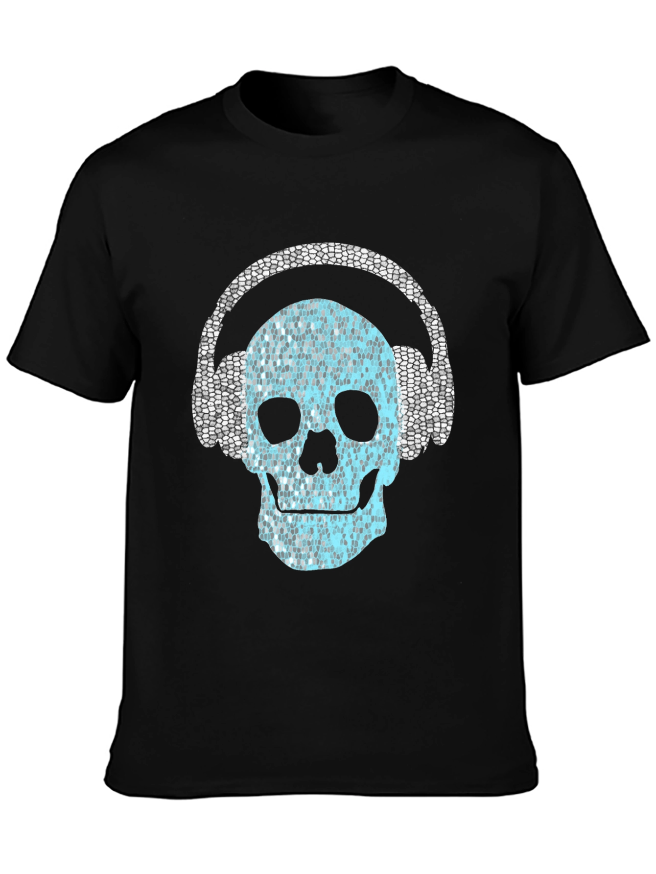 Skull Headphones Graphic Tee