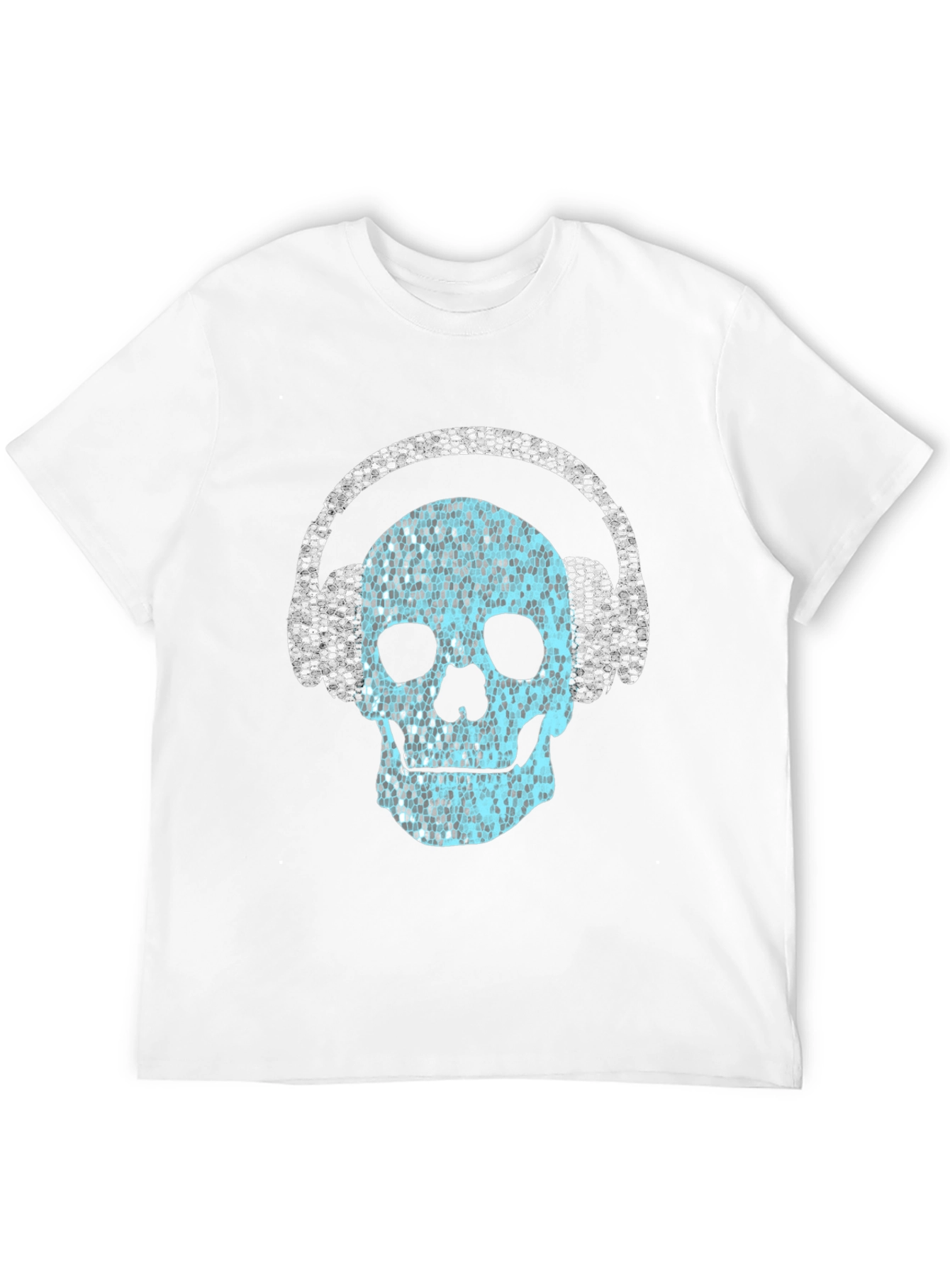 Skull Headphones Graphic Tee