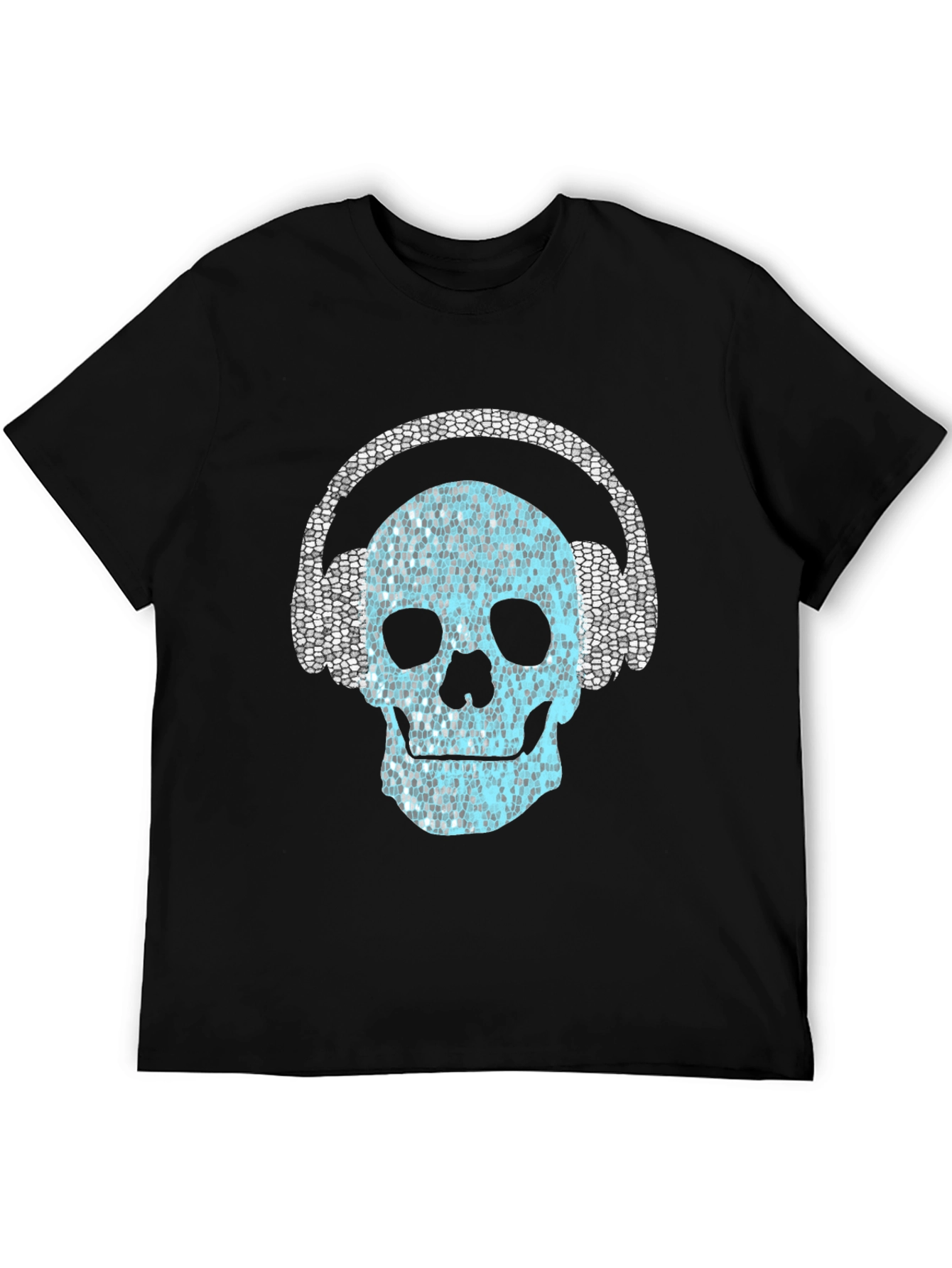 Skull Headphones Graphic Tee