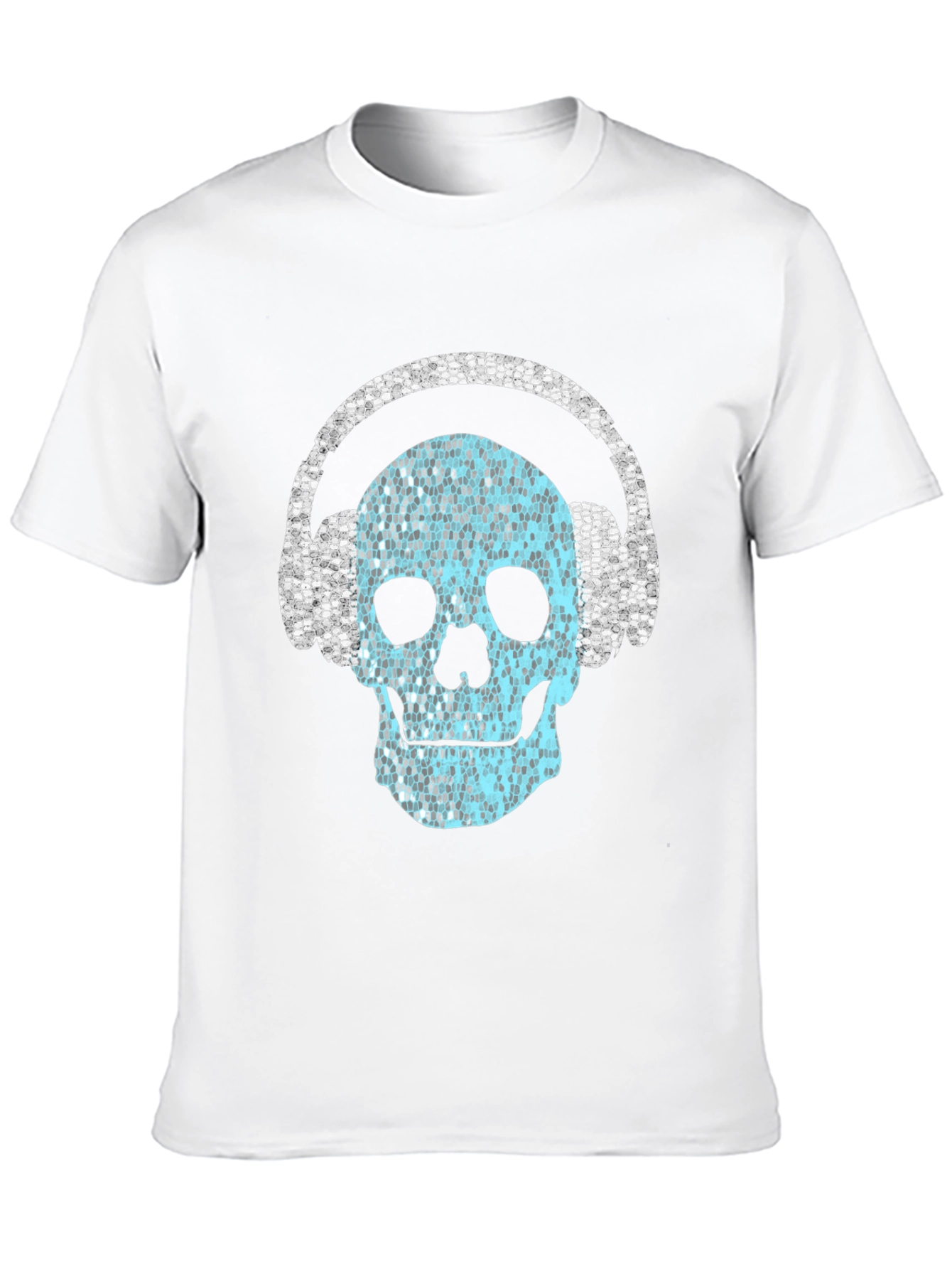 Skull Headphones Graphic Tee