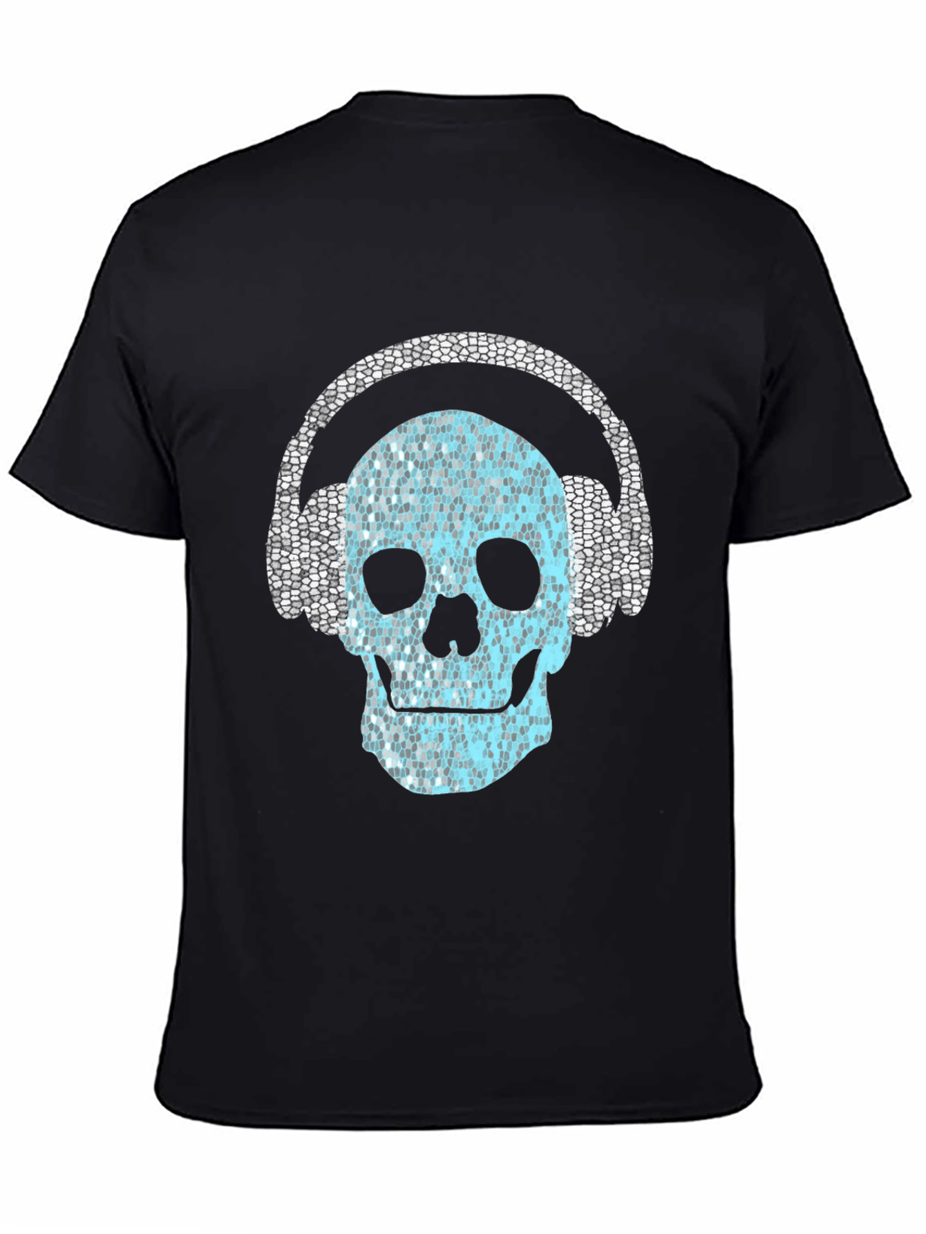 Skull Headphones Graphic Tee