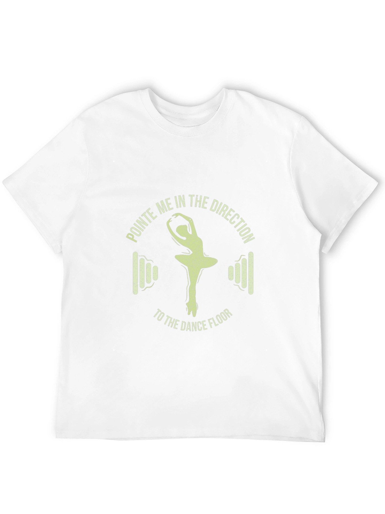 Pointe Me to the Dance Floor Graphic T-Shirt