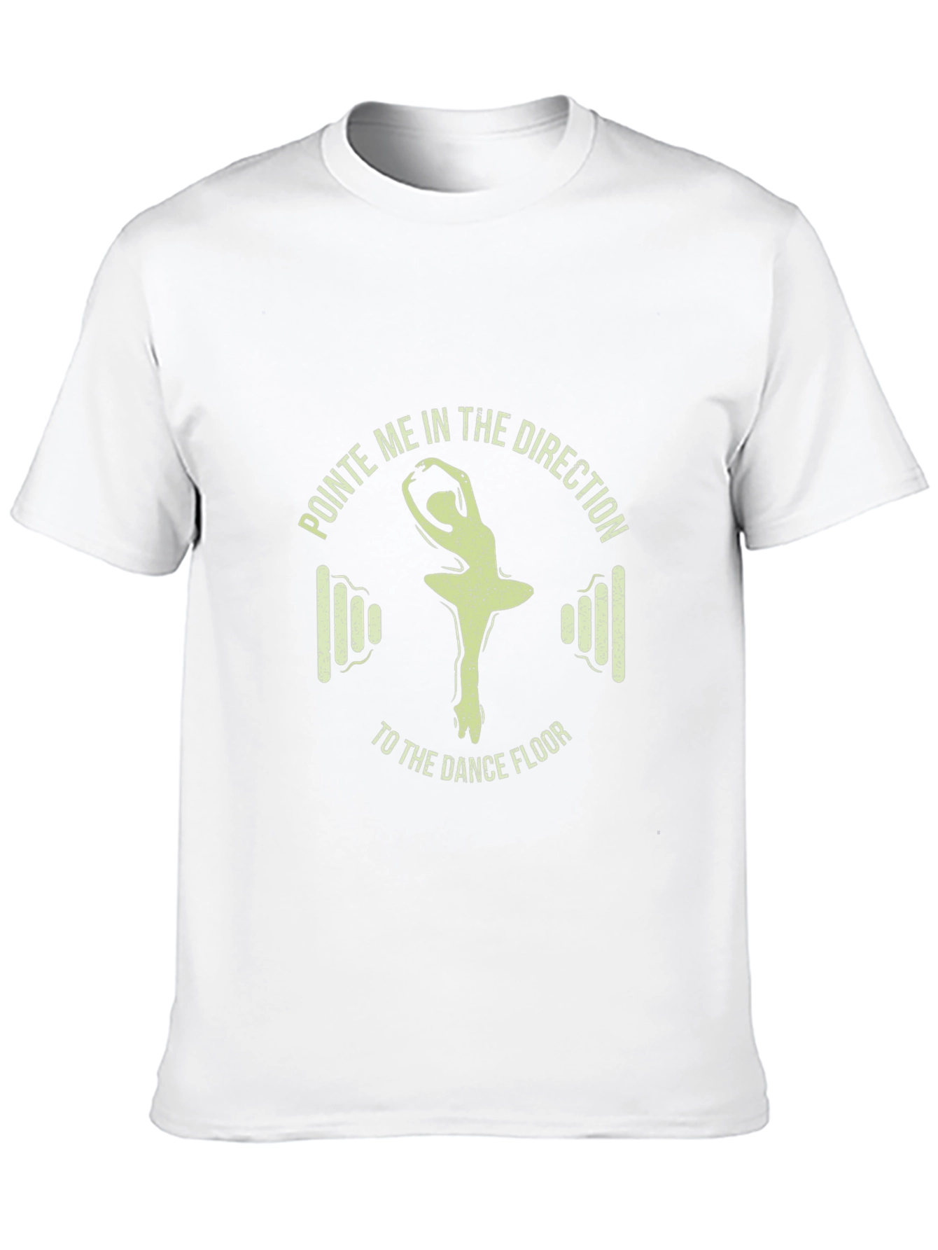 Pointe Me to the Dance Floor Graphic T-Shirt