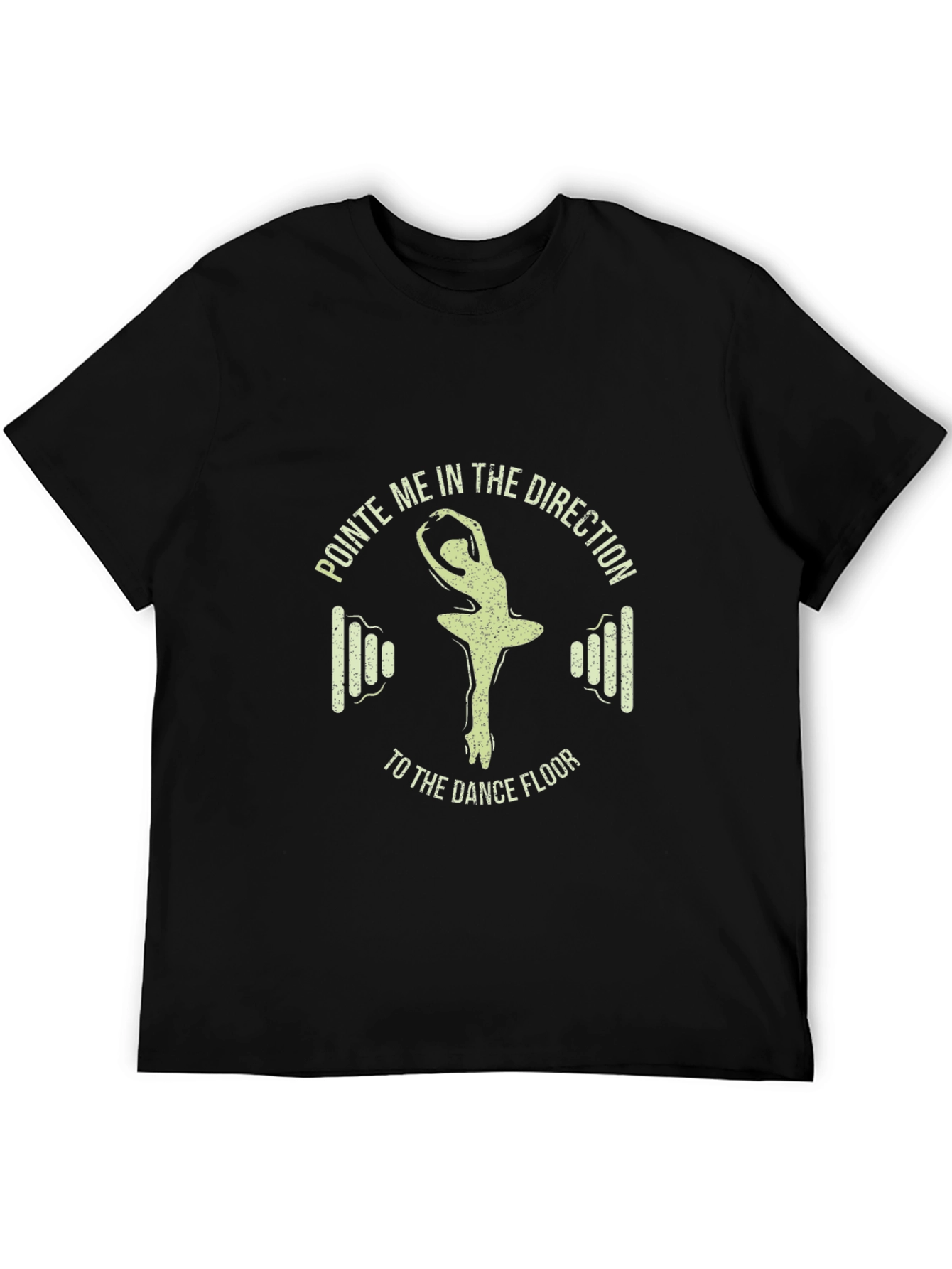 Pointe Me to the Dance Floor Graphic T-Shirt