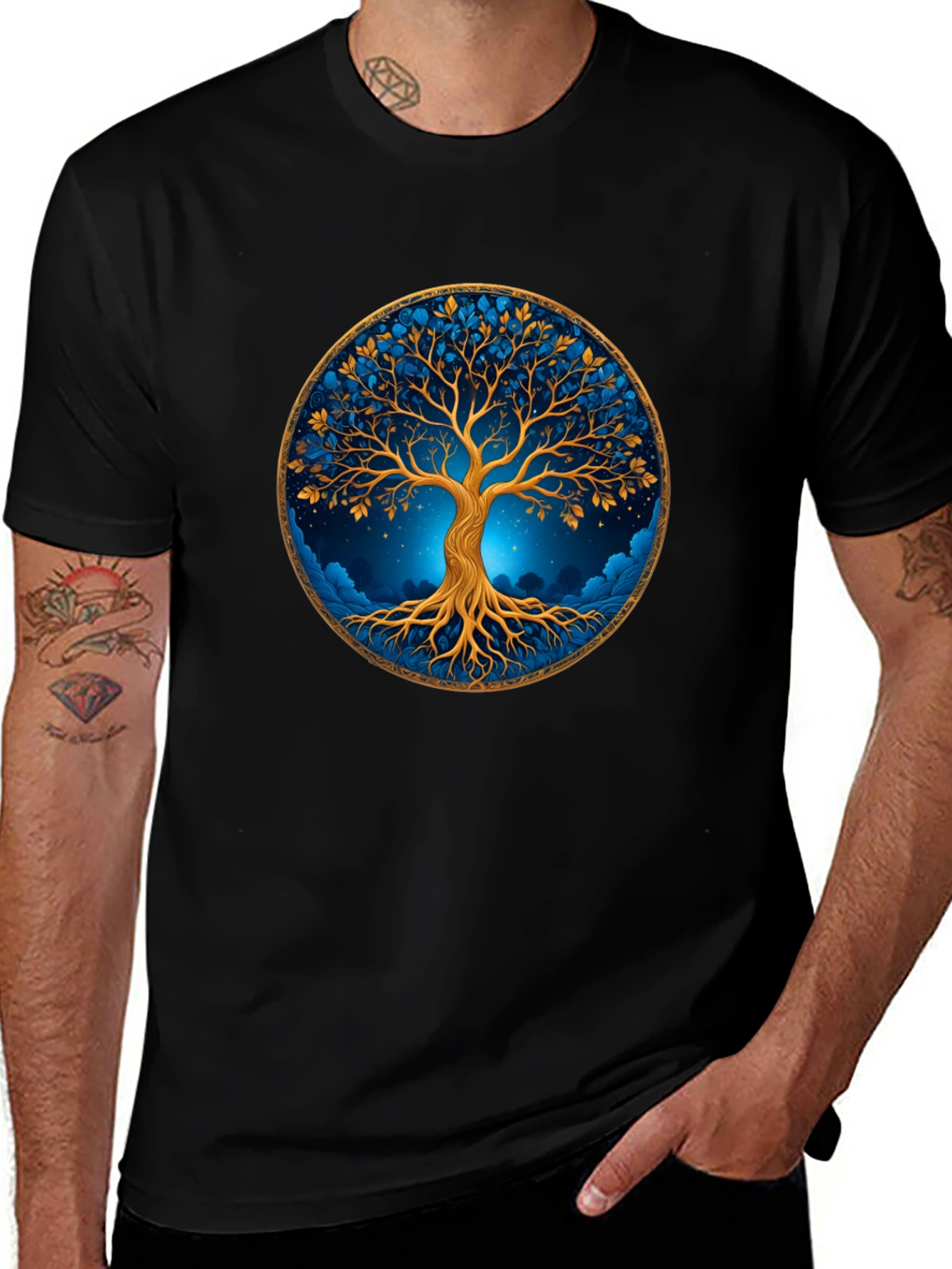 Tree of Life Graphic Tee - Stylish Comfort