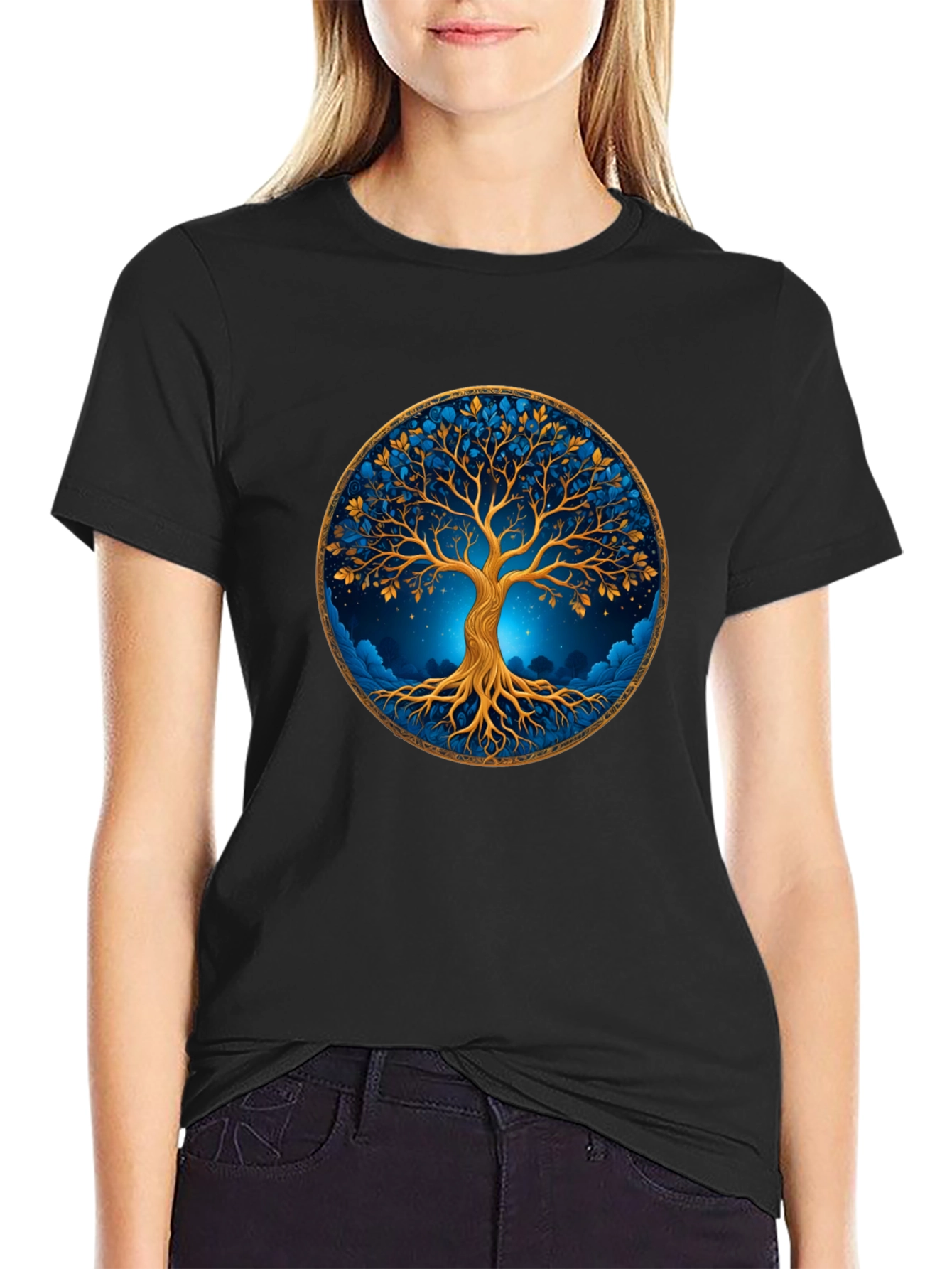 Tree of Life Graphic Tee - Stylish Comfort