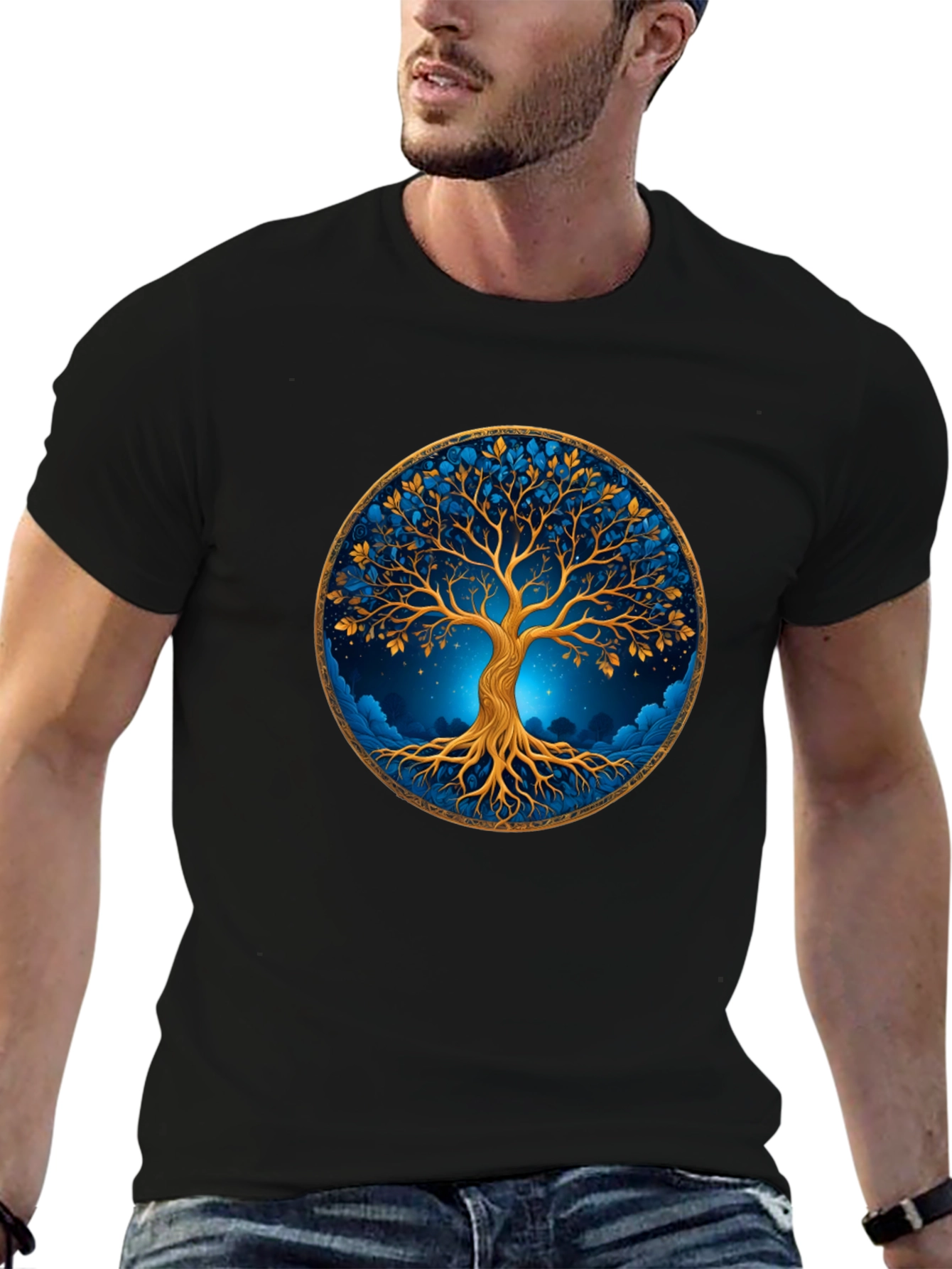 Tree of Life Graphic Tee - Stylish Comfort