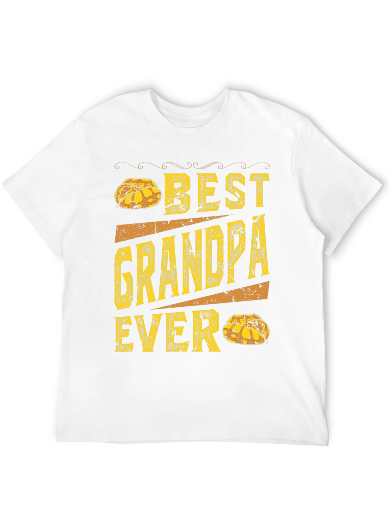 Best Grandpa Ever T-Shirt - Novelty Graphic Tee