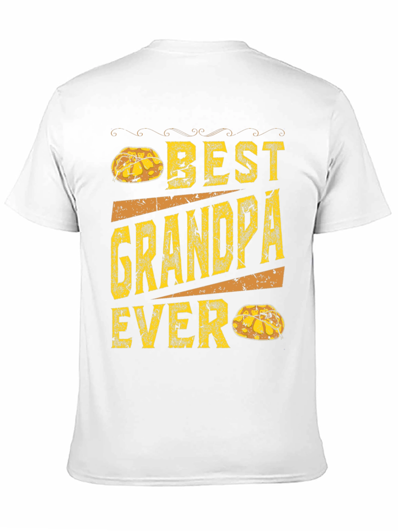 Best Grandpa Ever T-Shirt - Novelty Graphic Tee
