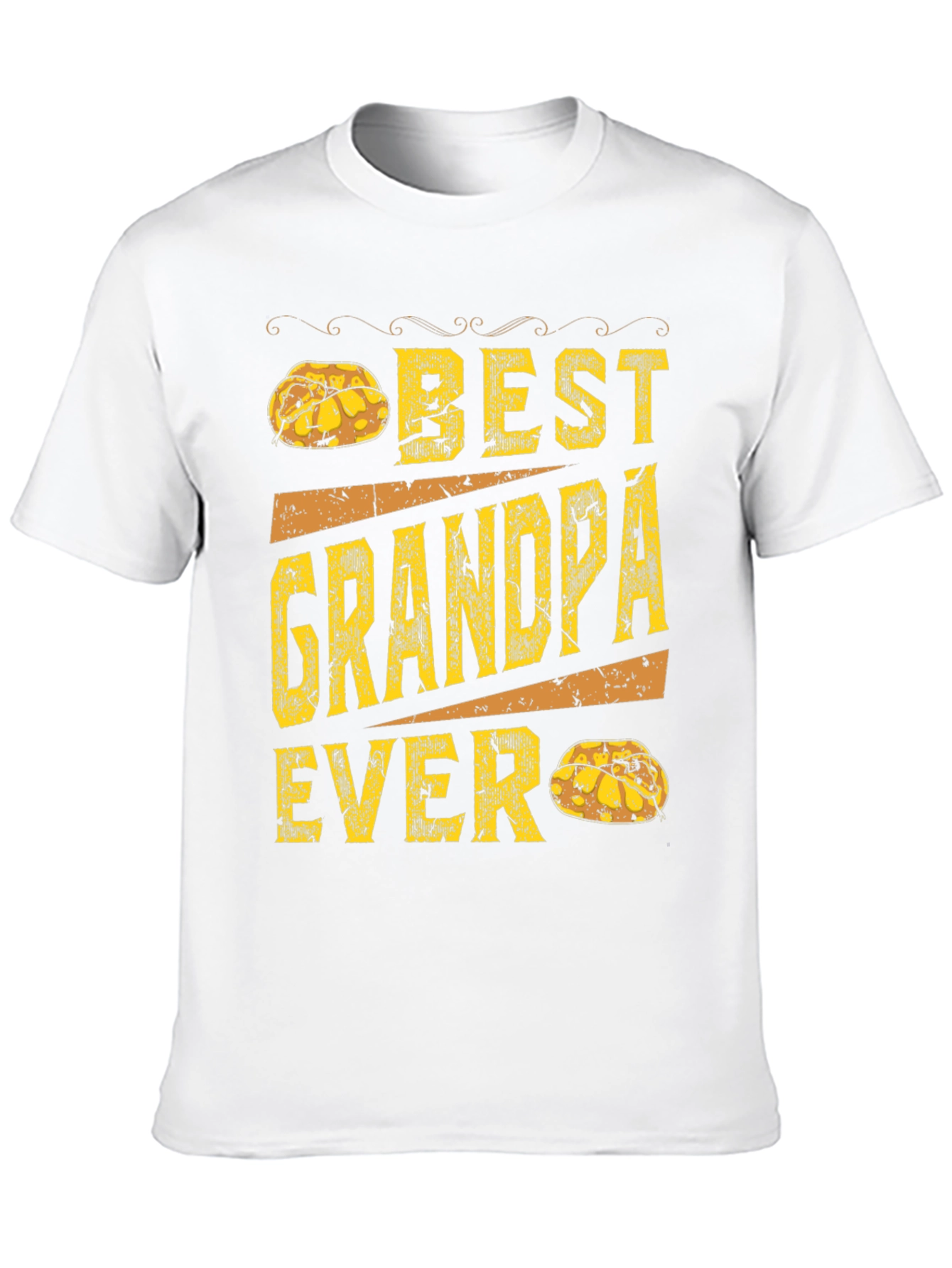 Best Grandpa Ever T-Shirt - Novelty Graphic Tee