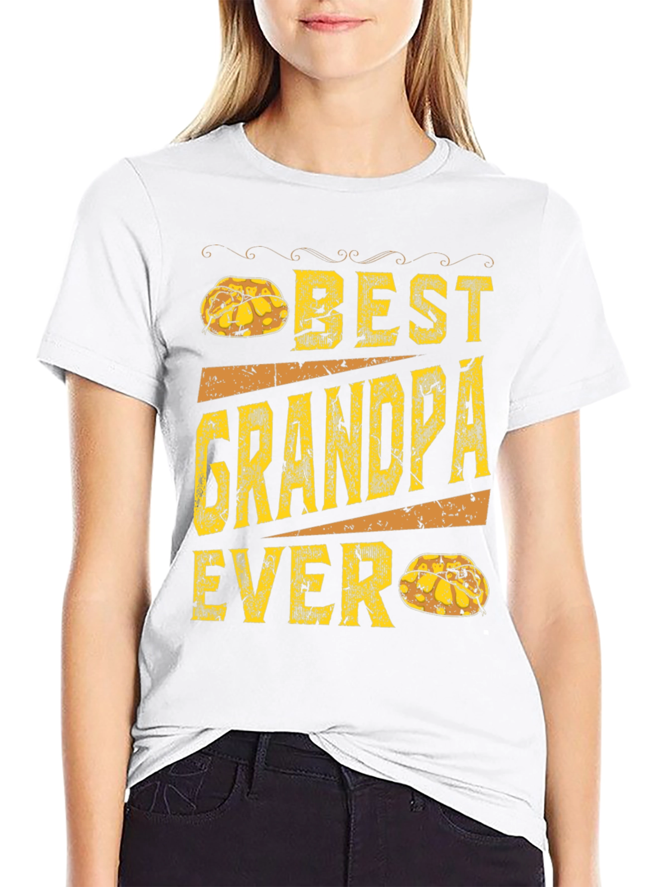 Best Grandpa Ever T-Shirt - Novelty Graphic Tee