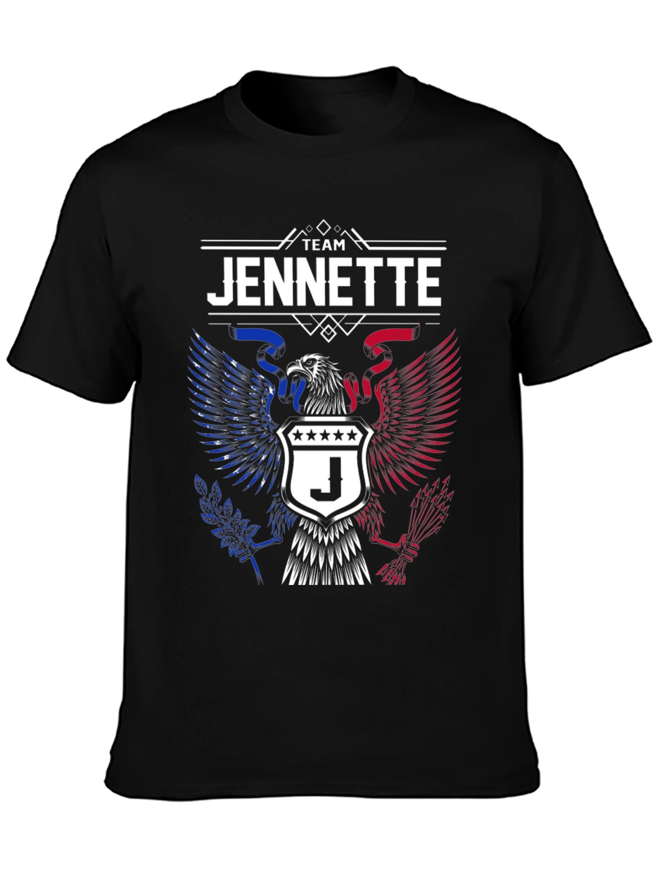 Team Jennette Eagle Graphic T-Shirt