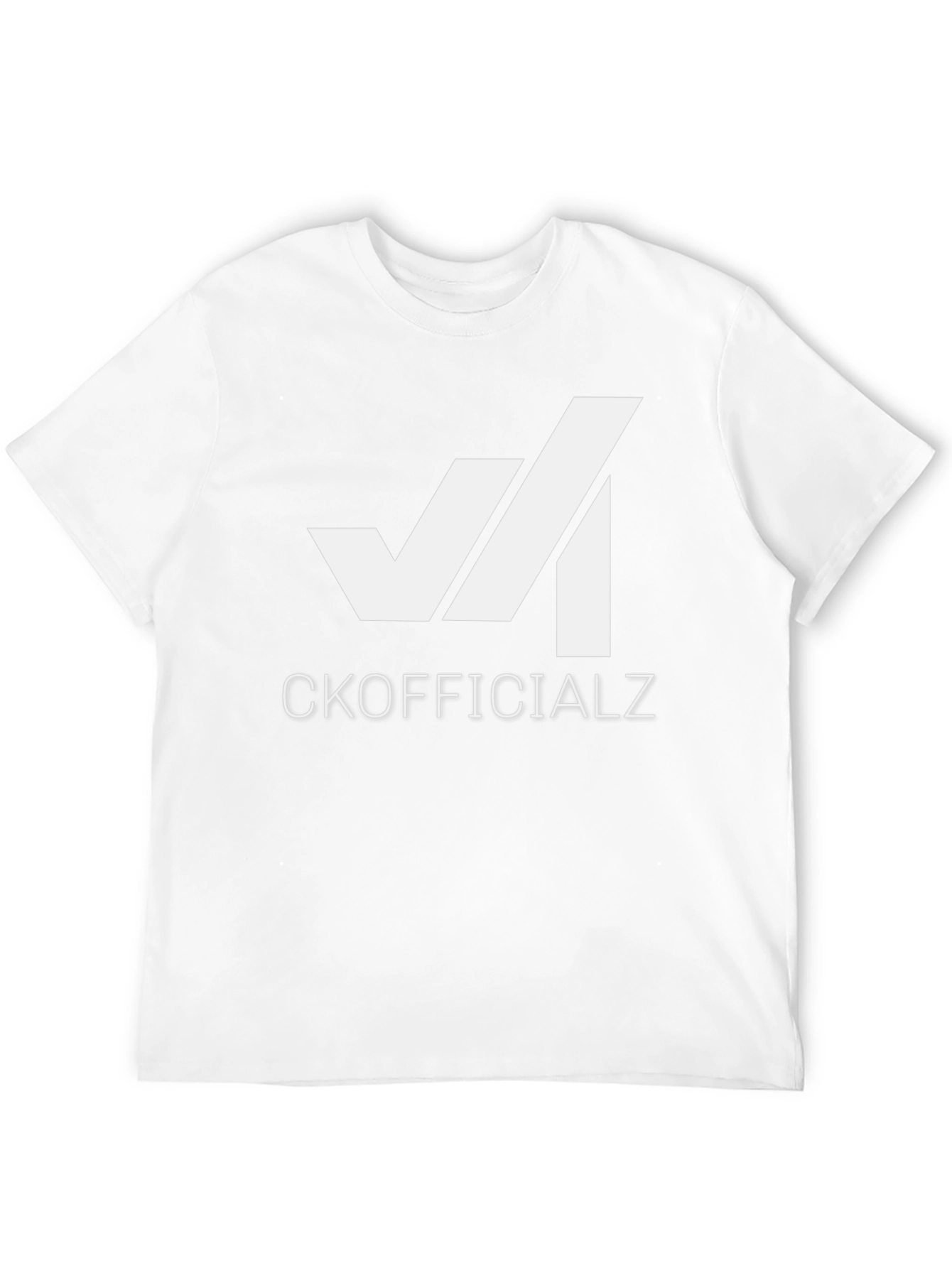 CKOFFICIALZ Black T-Shirt with Logo