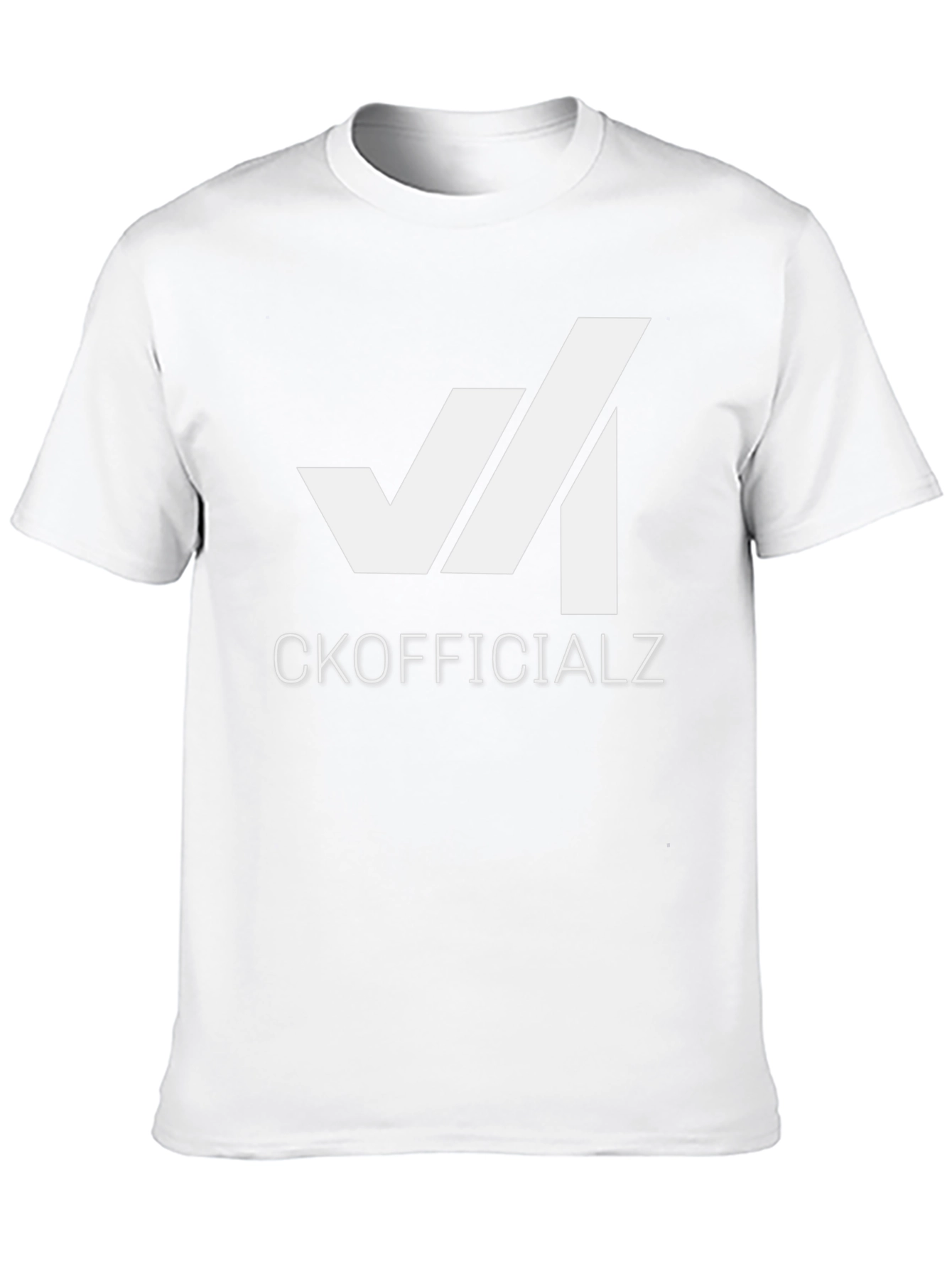 CKOFFICIALZ Black T-Shirt with Logo