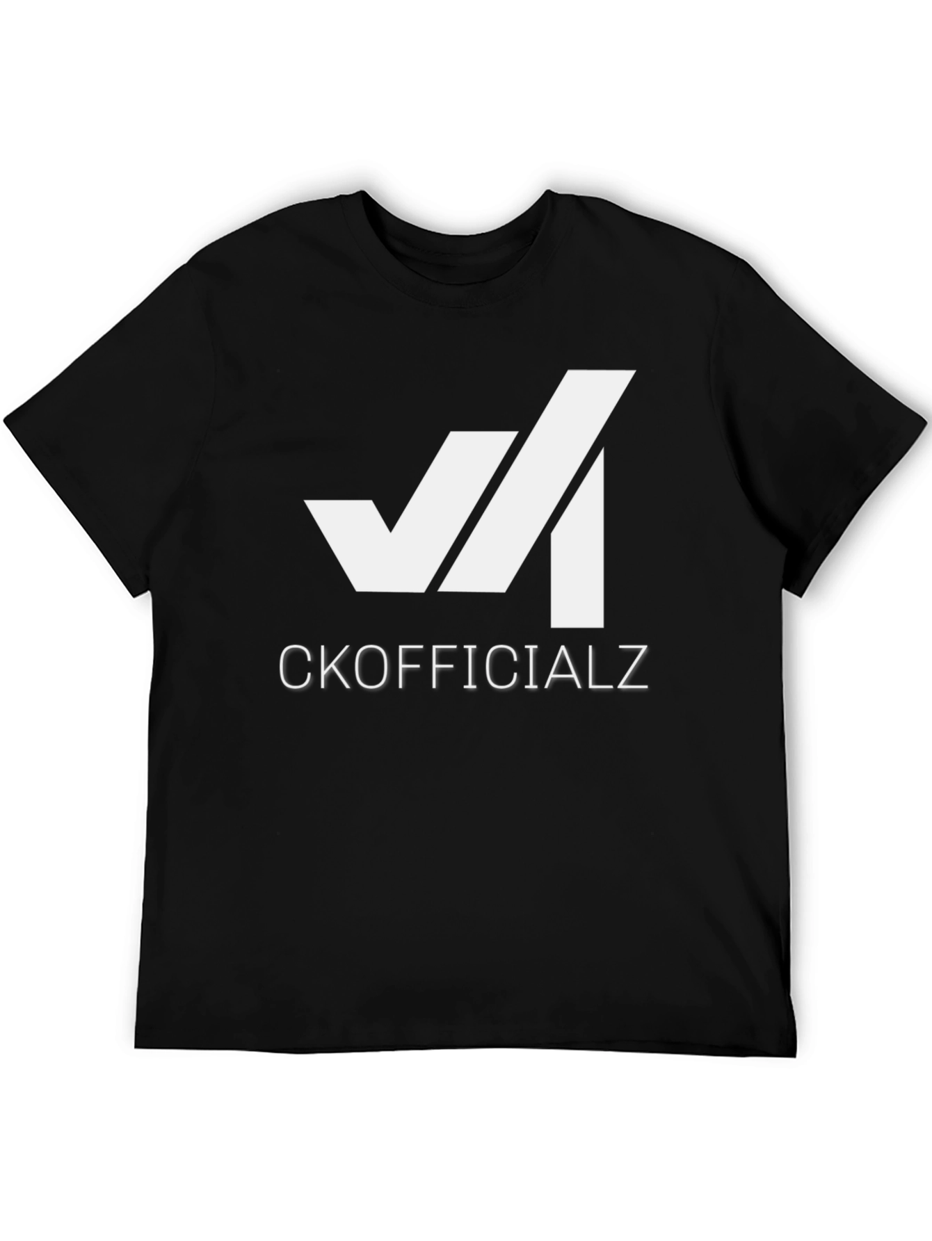 CKOFFICIALZ Black T-Shirt with Logo