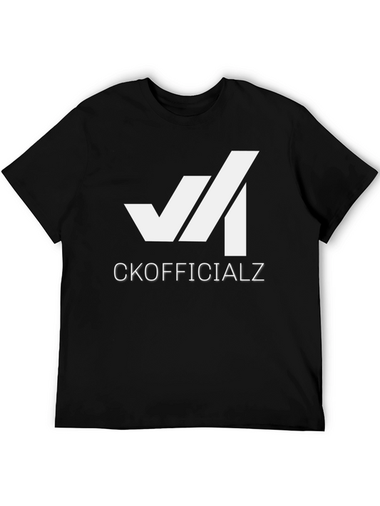 CKOFFICIALZ Black T-Shirt with Logo
