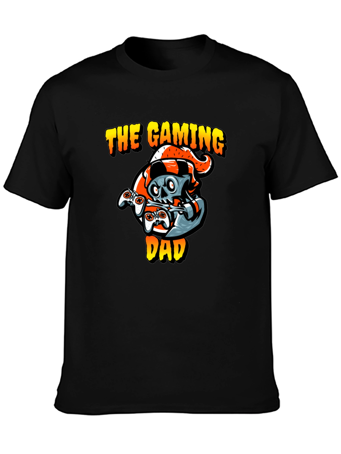Gaming Dad T-Shirt - Gamer Skull Design