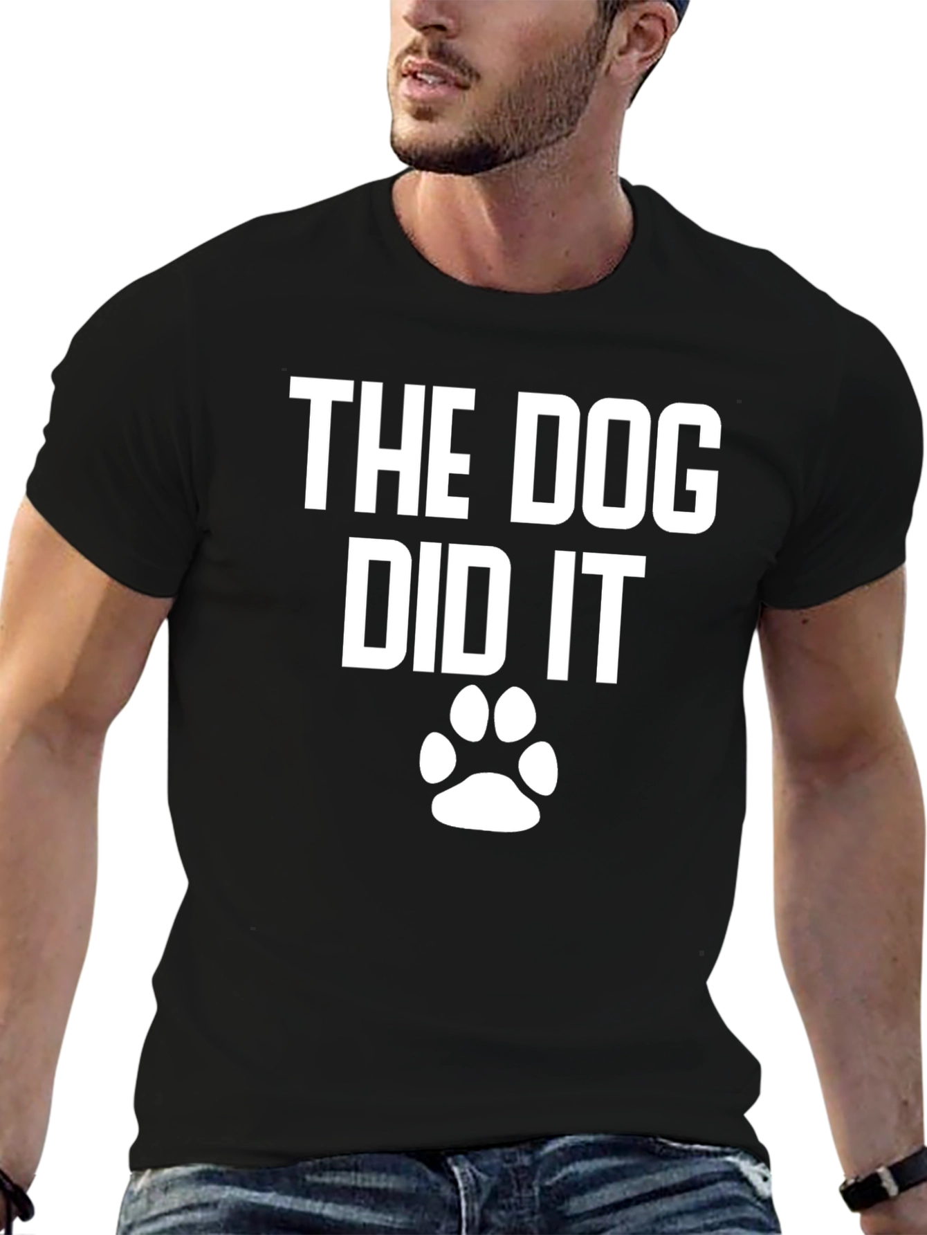 The Dog Did It! Novelty T-Shirt