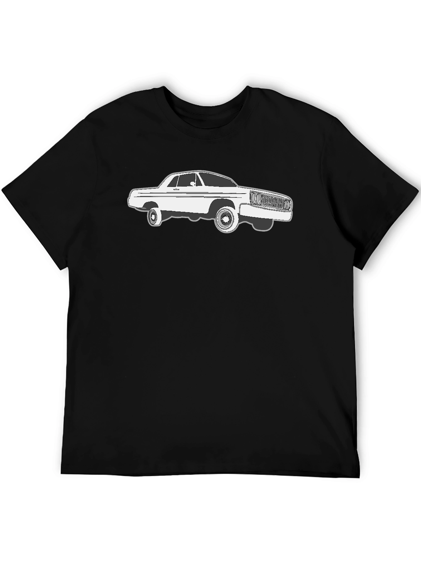 Classic Car Graphic Tee - Black