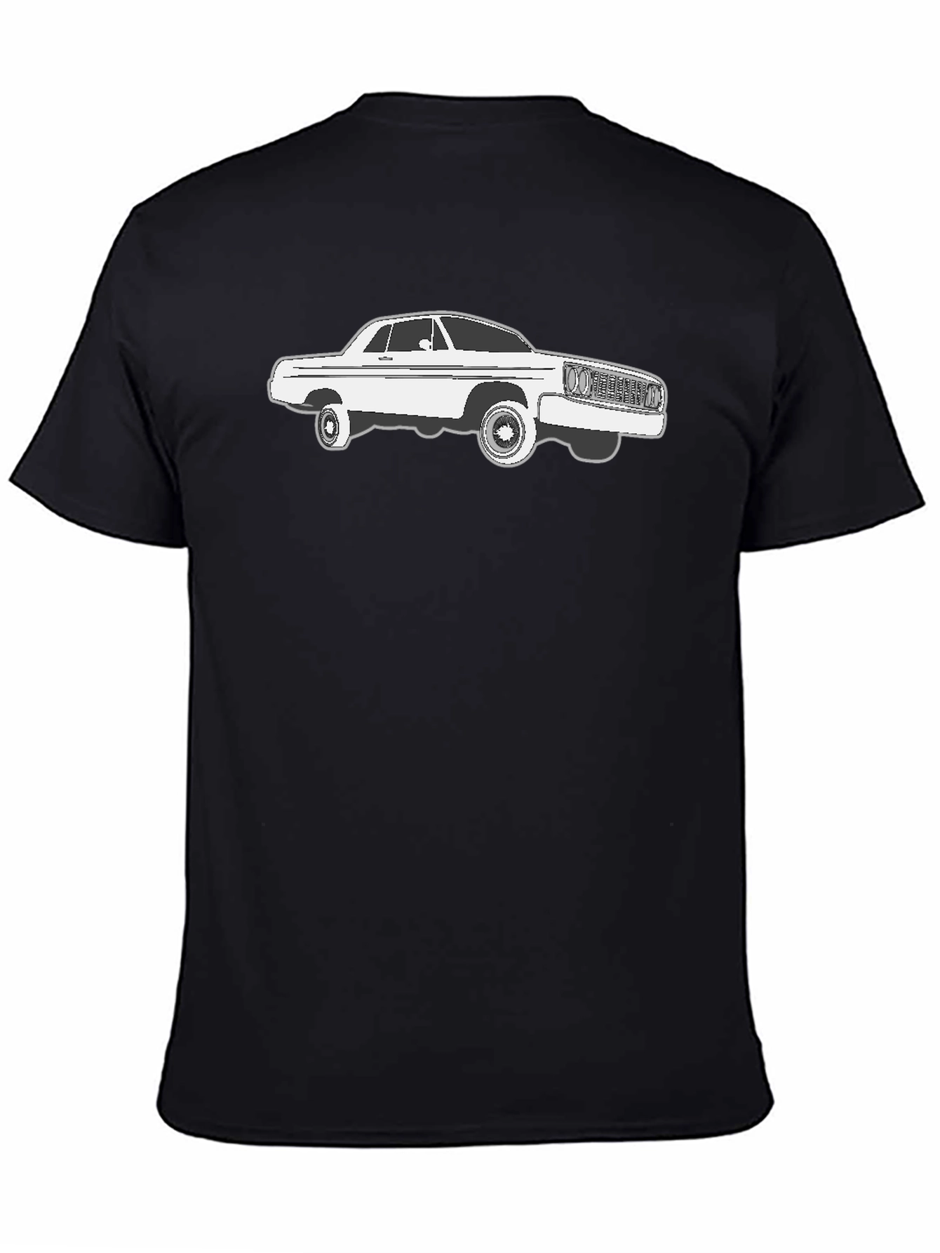 Classic Car Graphic Tee - Black