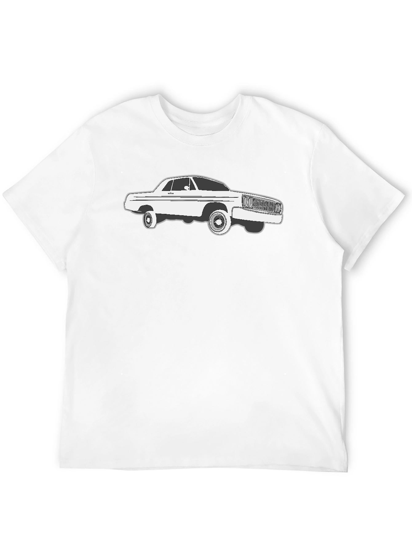 Classic Car Graphic Tee - Black