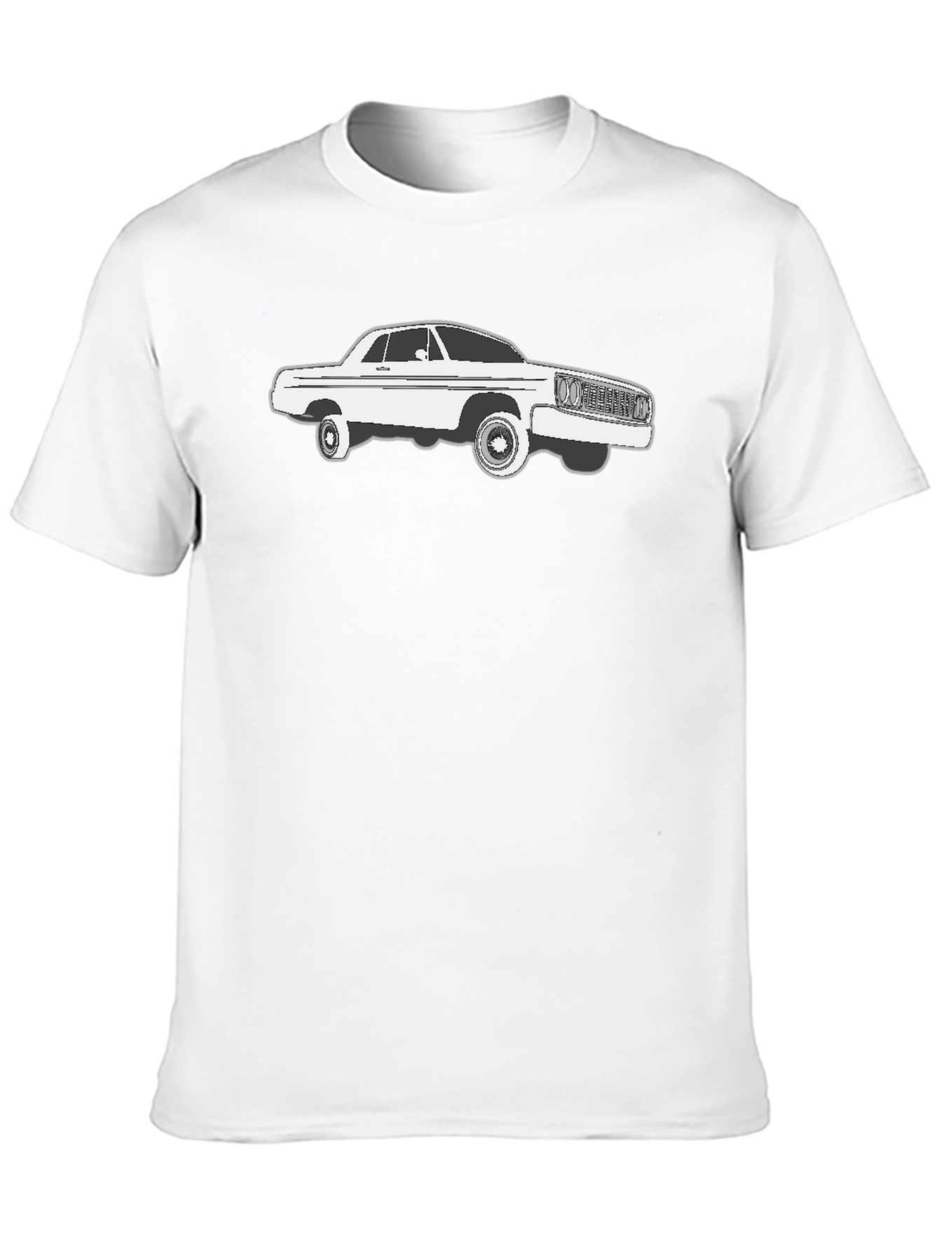 Classic Car Graphic Tee - Black