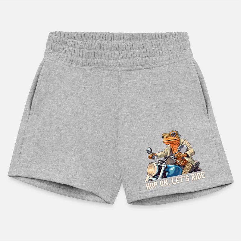 A Frog Riding a Motorcycle : Hop on, Let's Ride.