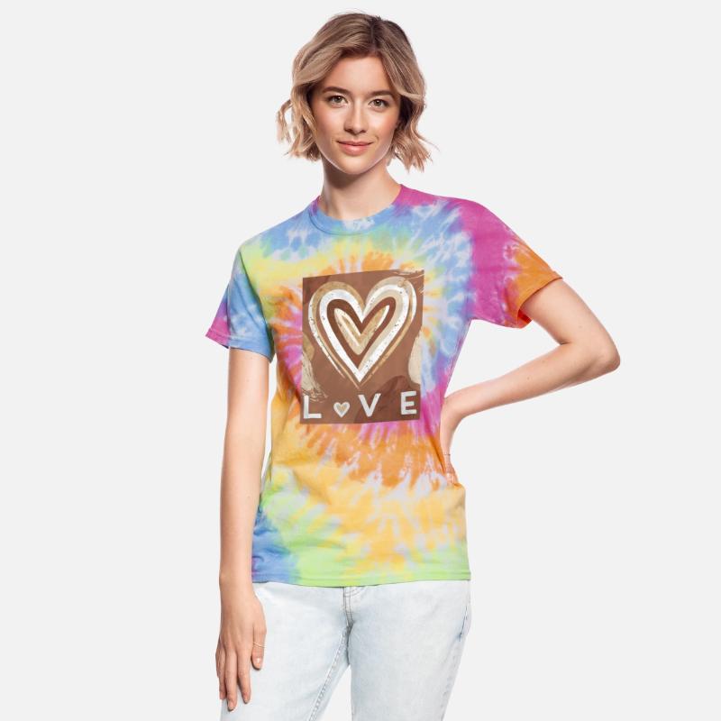 A heart-shaped pattern in a BoHo style