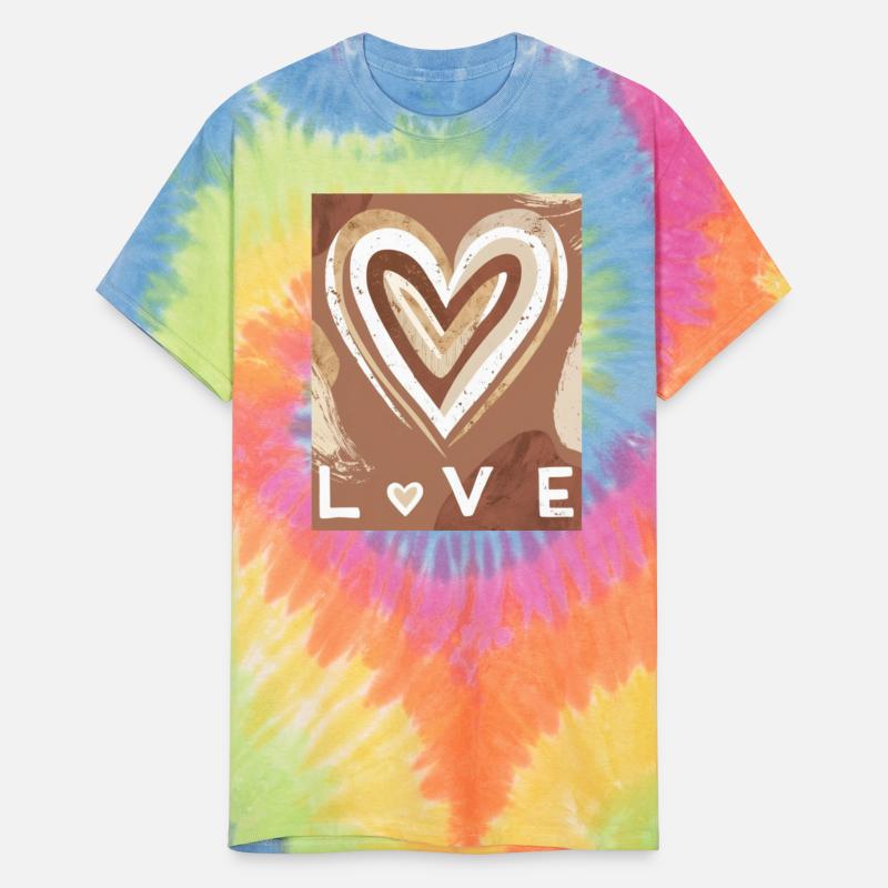 A heart-shaped pattern in a BoHo style