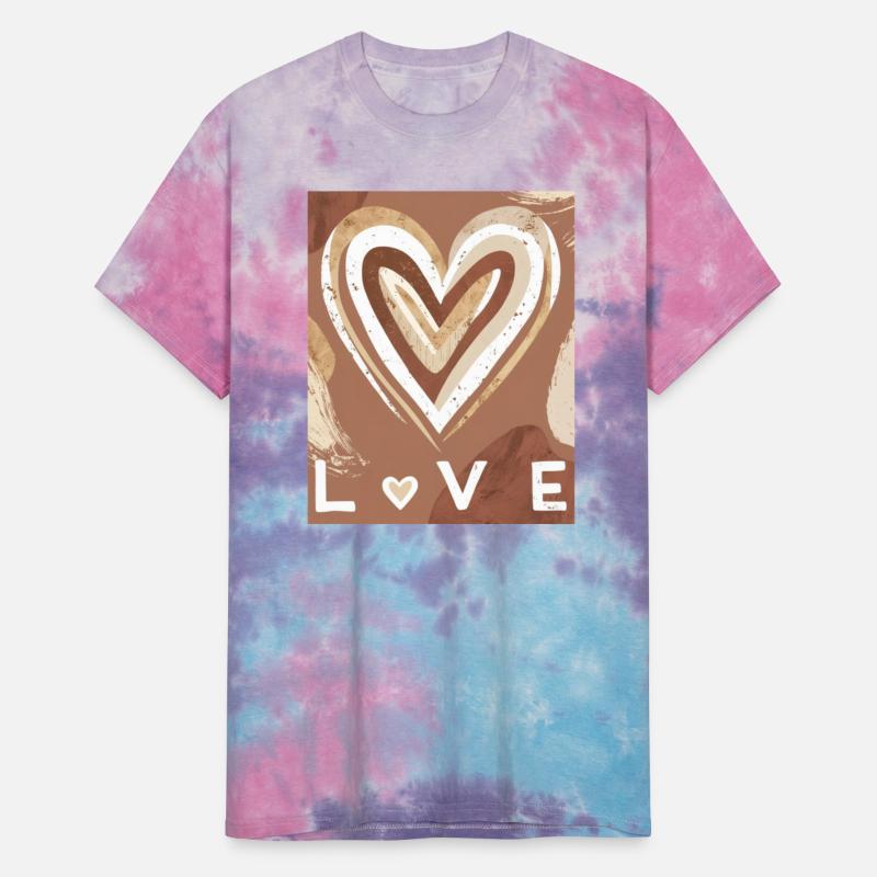 A heart-shaped pattern in a BoHo style