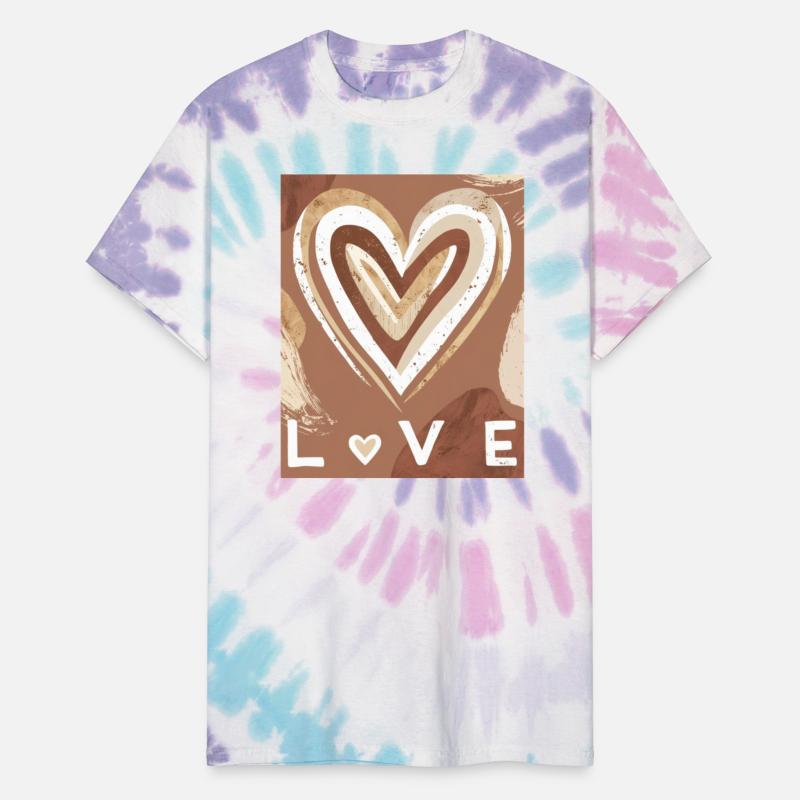 A heart-shaped pattern in a BoHo style