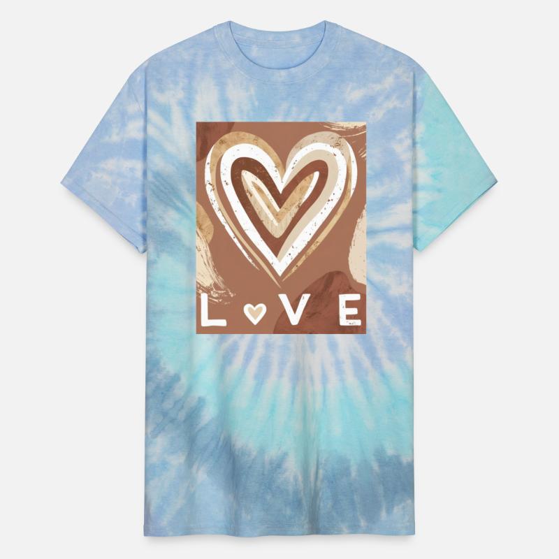 A heart-shaped pattern in a BoHo style