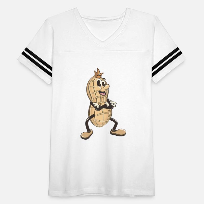 a peanut with a king's crown and calm style