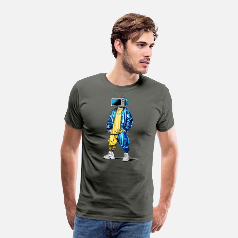 a surreal futuristic Tshirt graphic fe 3