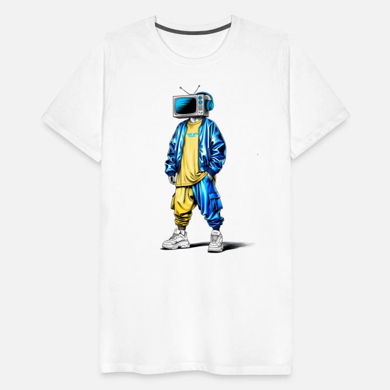 a surreal futuristic Tshirt graphic fe 3