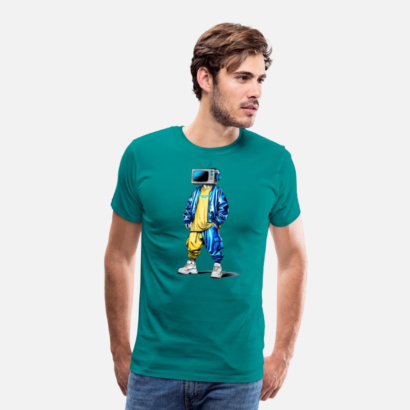 a surreal futuristic Tshirt graphic fe 3
