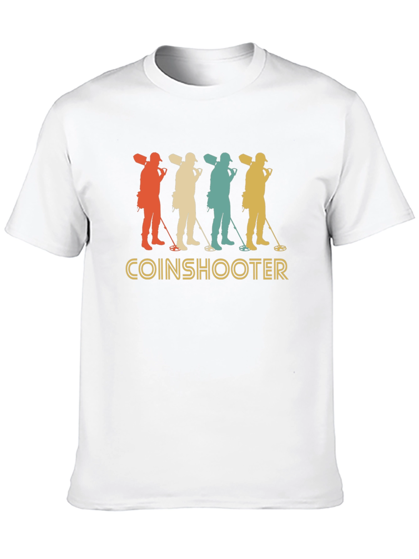Coinshooter Retro T-Shirt - Metal Detecting Tee