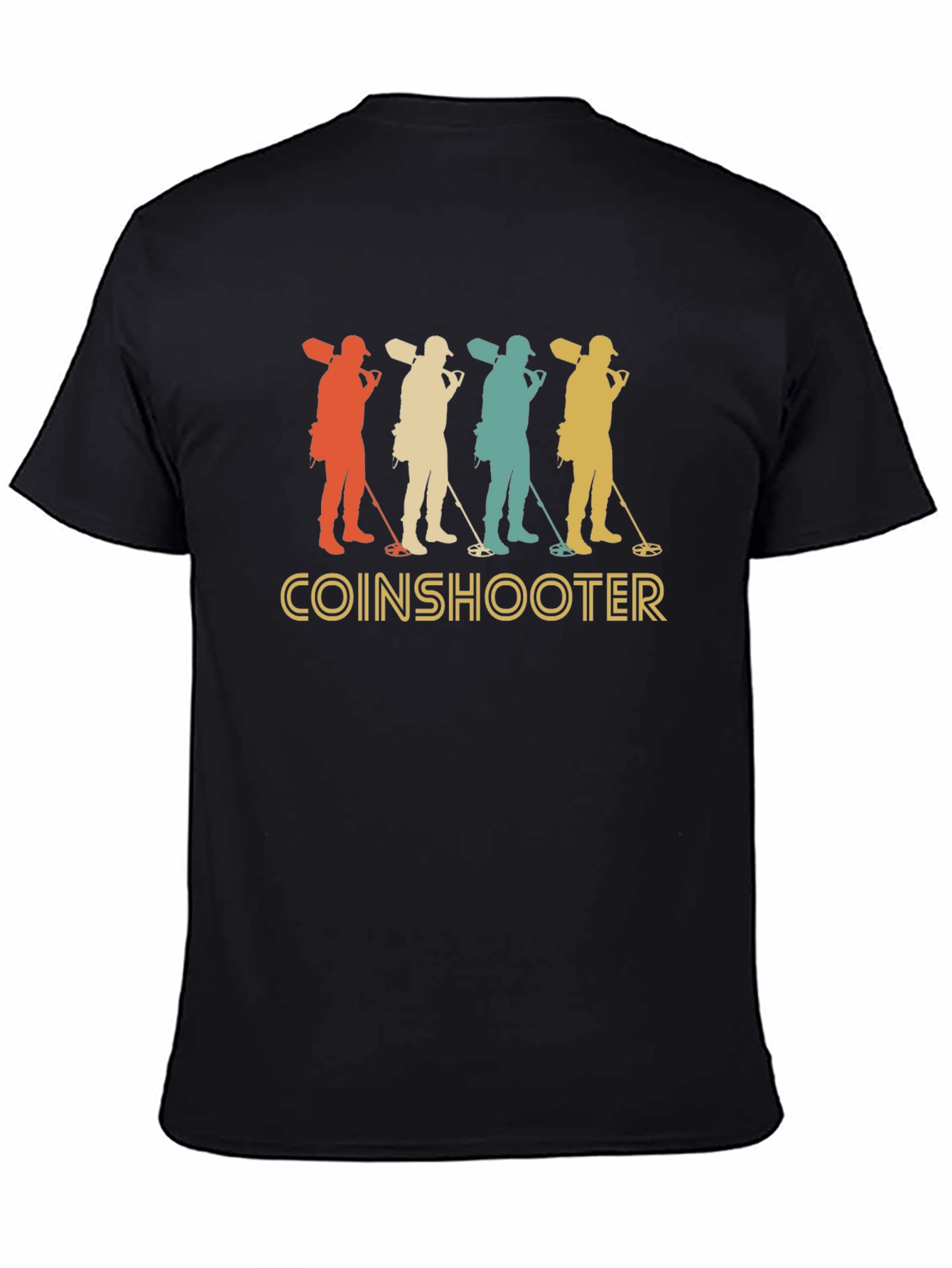 Coinshooter Retro T-Shirt - Metal Detecting Tee