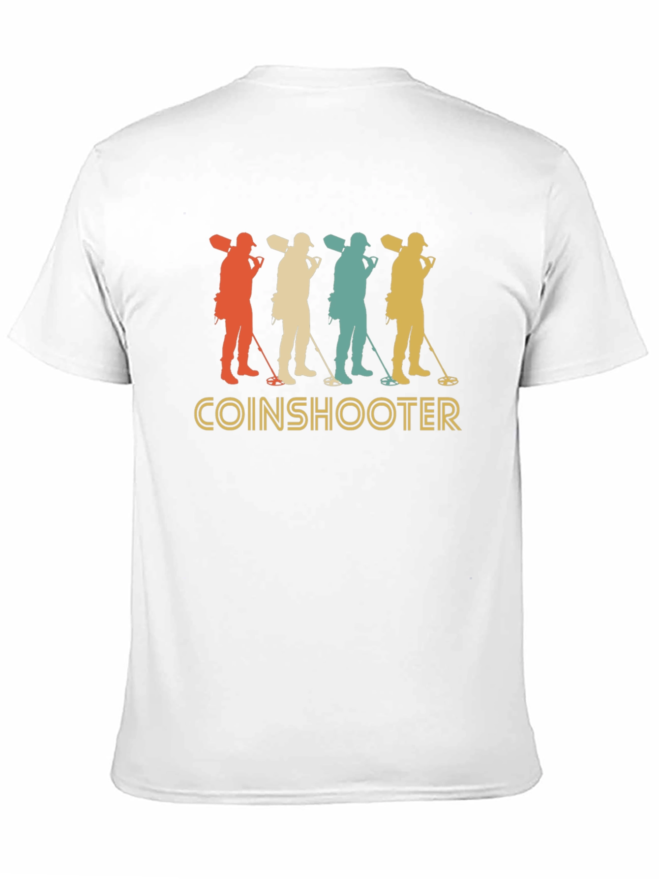 Coinshooter Retro T-Shirt - Metal Detecting Tee