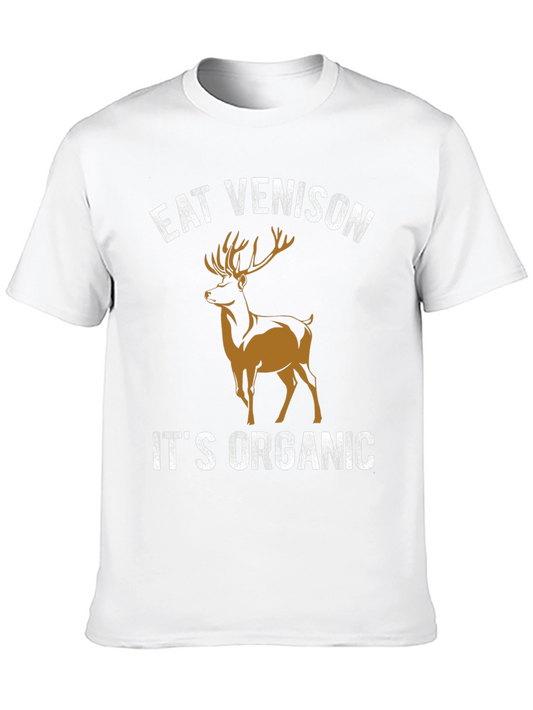 Eat Venison Its Organic Graphic T-Shirt